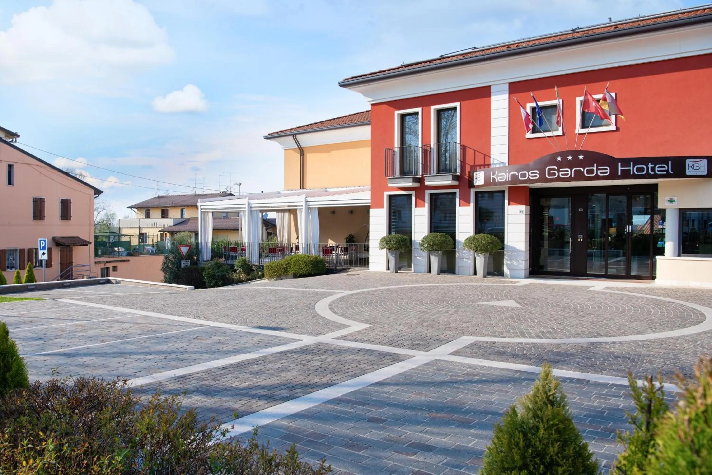 Property building in Kairos Garda Hotel