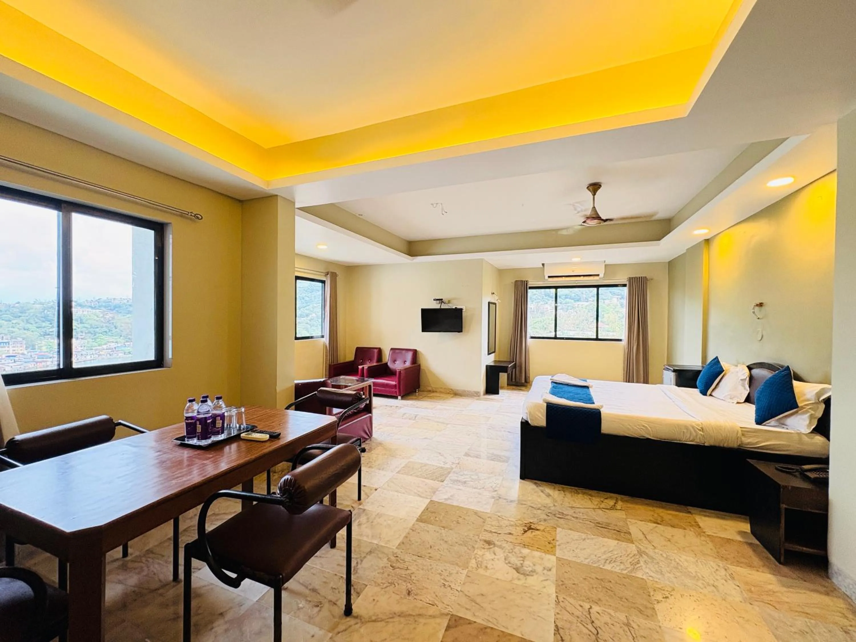 Bed in Sunrise Hill Resort