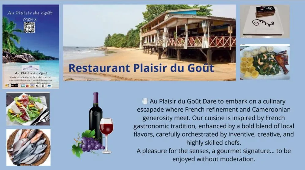 Bedroom in Hôtel Restaurant Gites Kribi