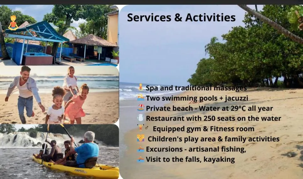 Bedroom in Hôtel Restaurant Gites Kribi