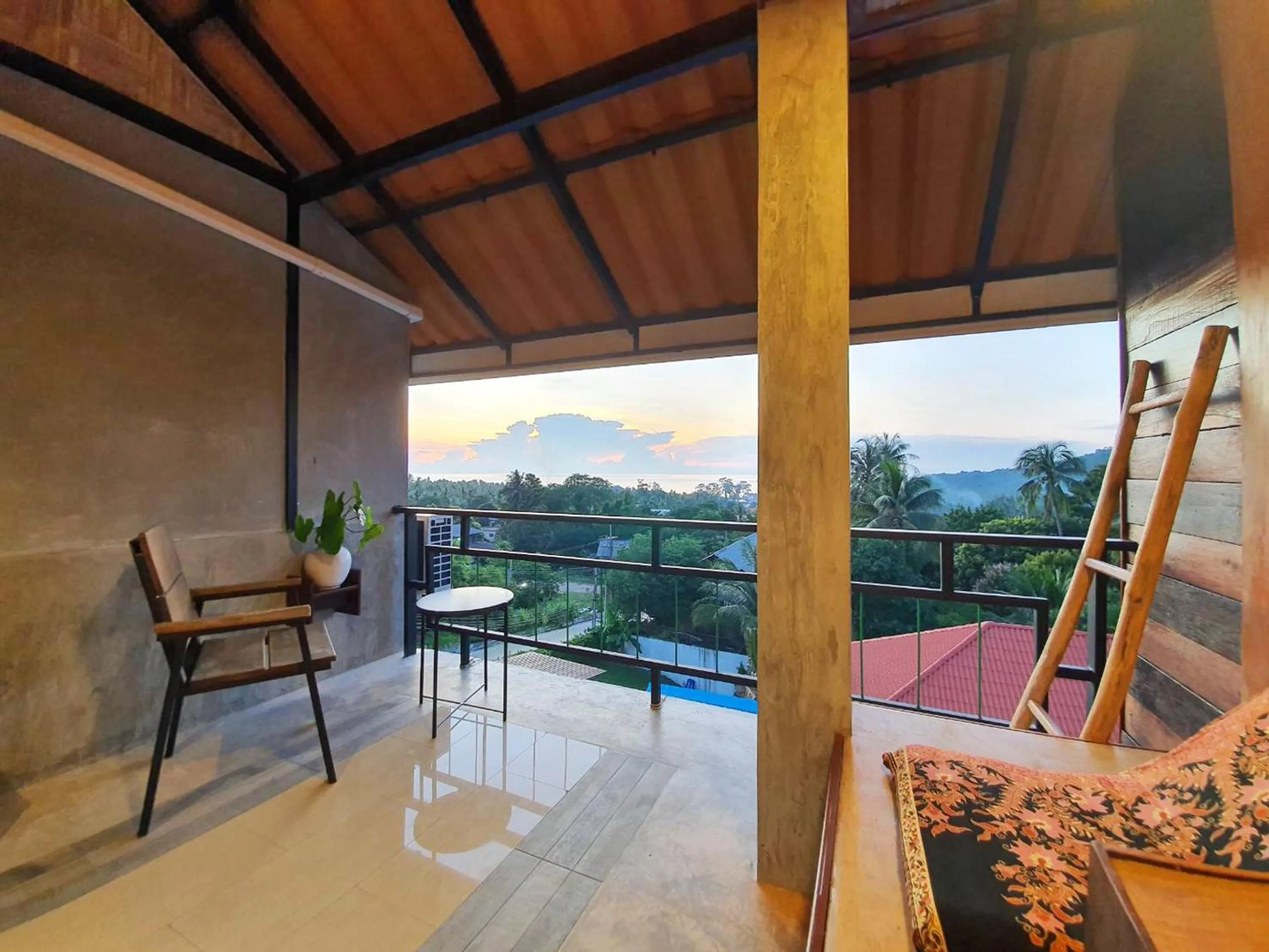 Balcony/Terrace in Life koh tao resort