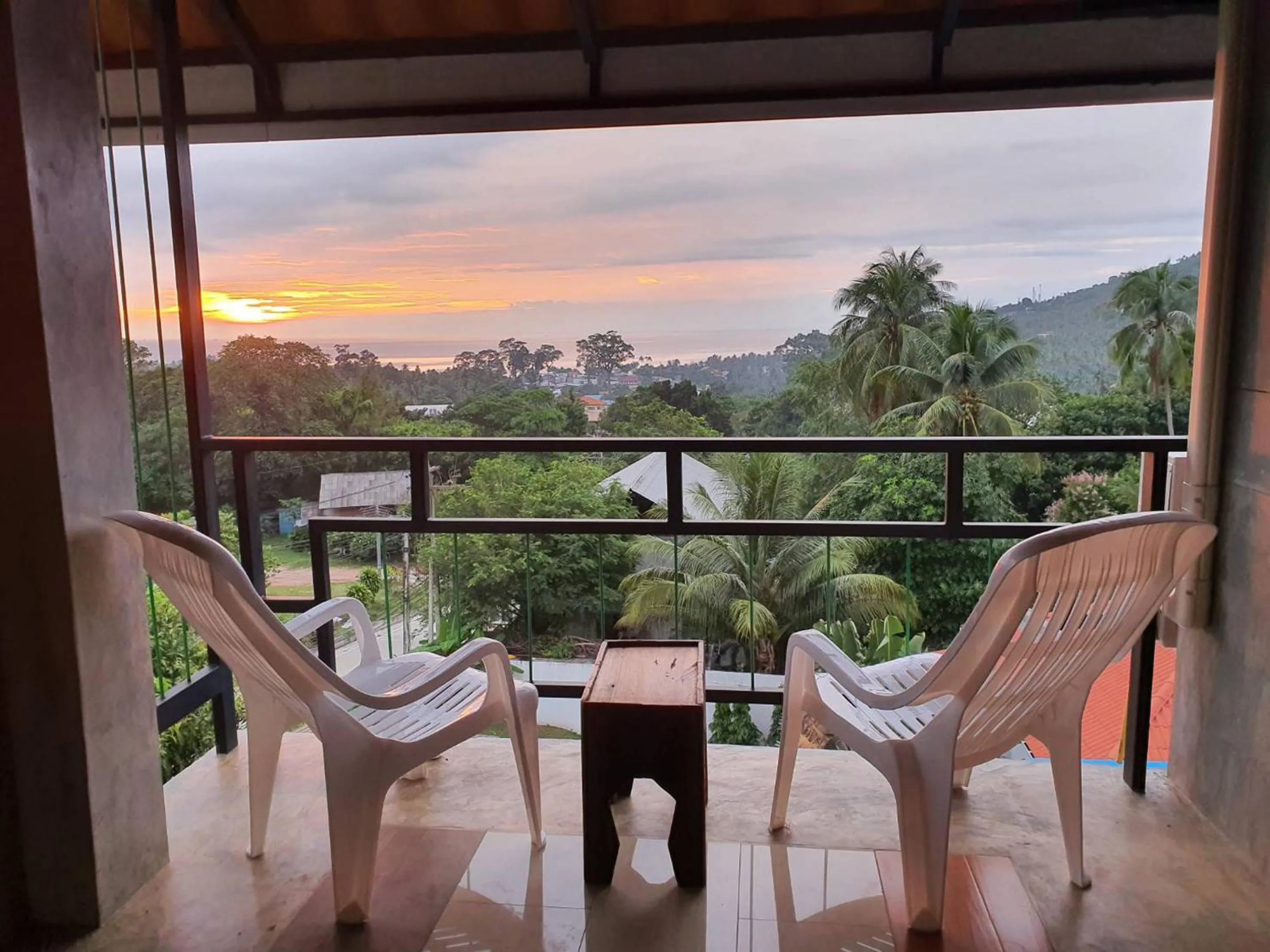 Balcony/Terrace in Life koh tao resort