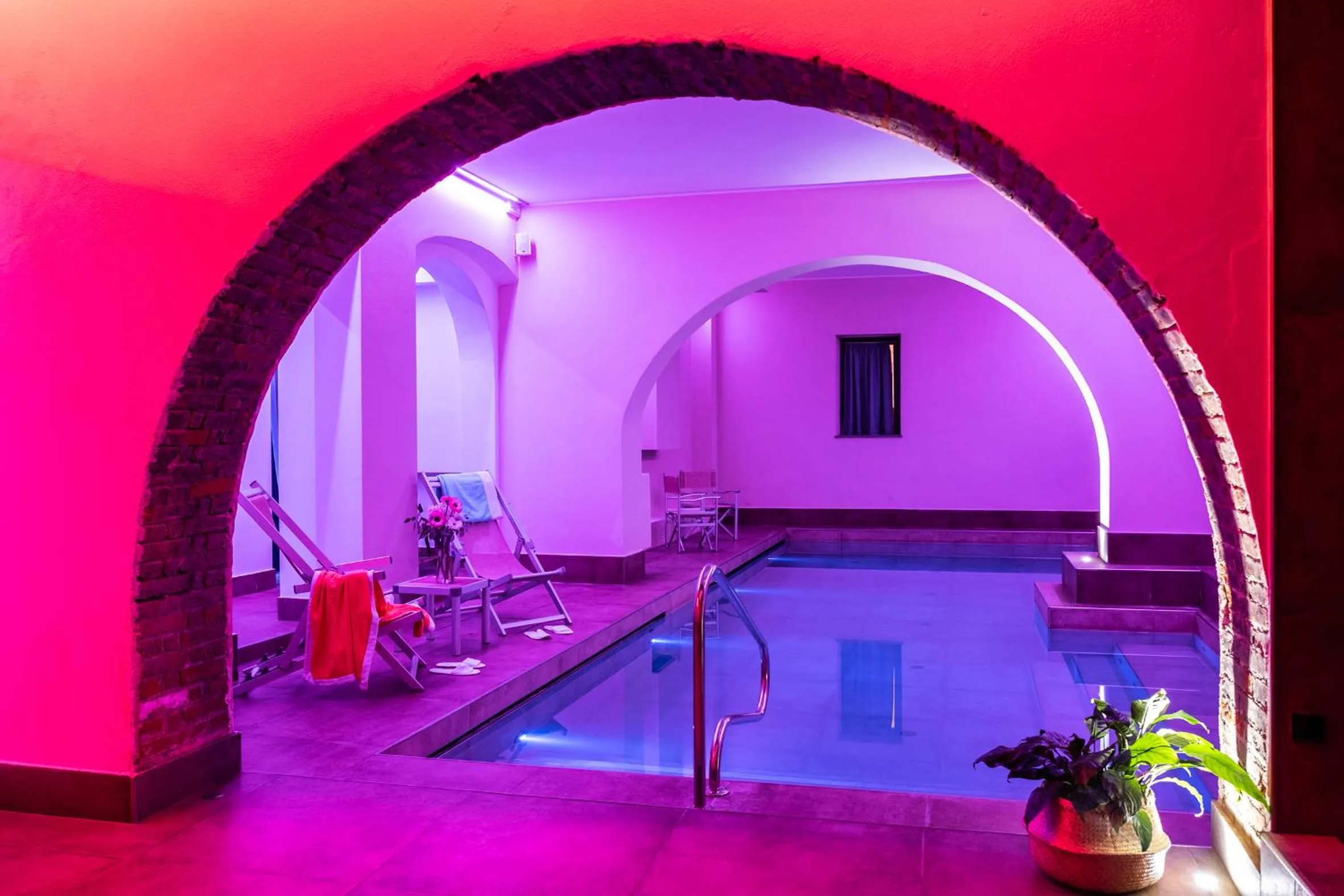 Pool view in Agave in Città