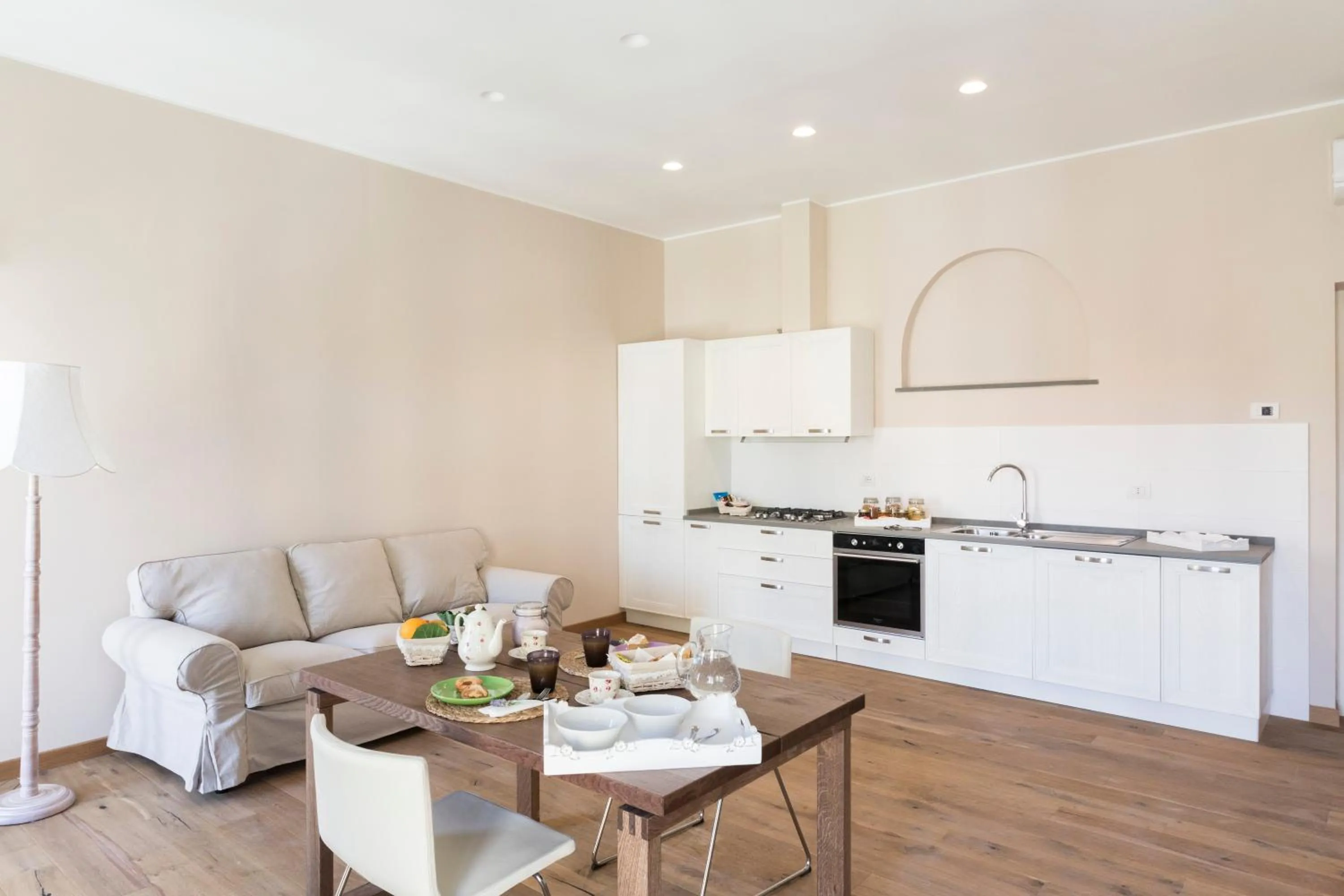 Kitchen or kitchenette in Agave in Città