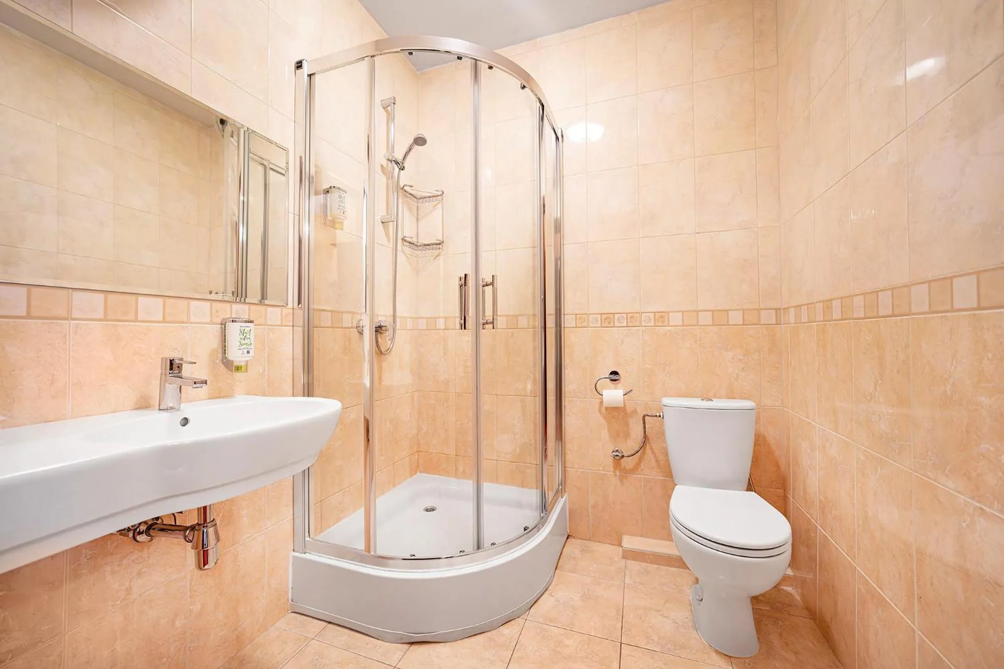 Shower in Hotel Arkadia Royal