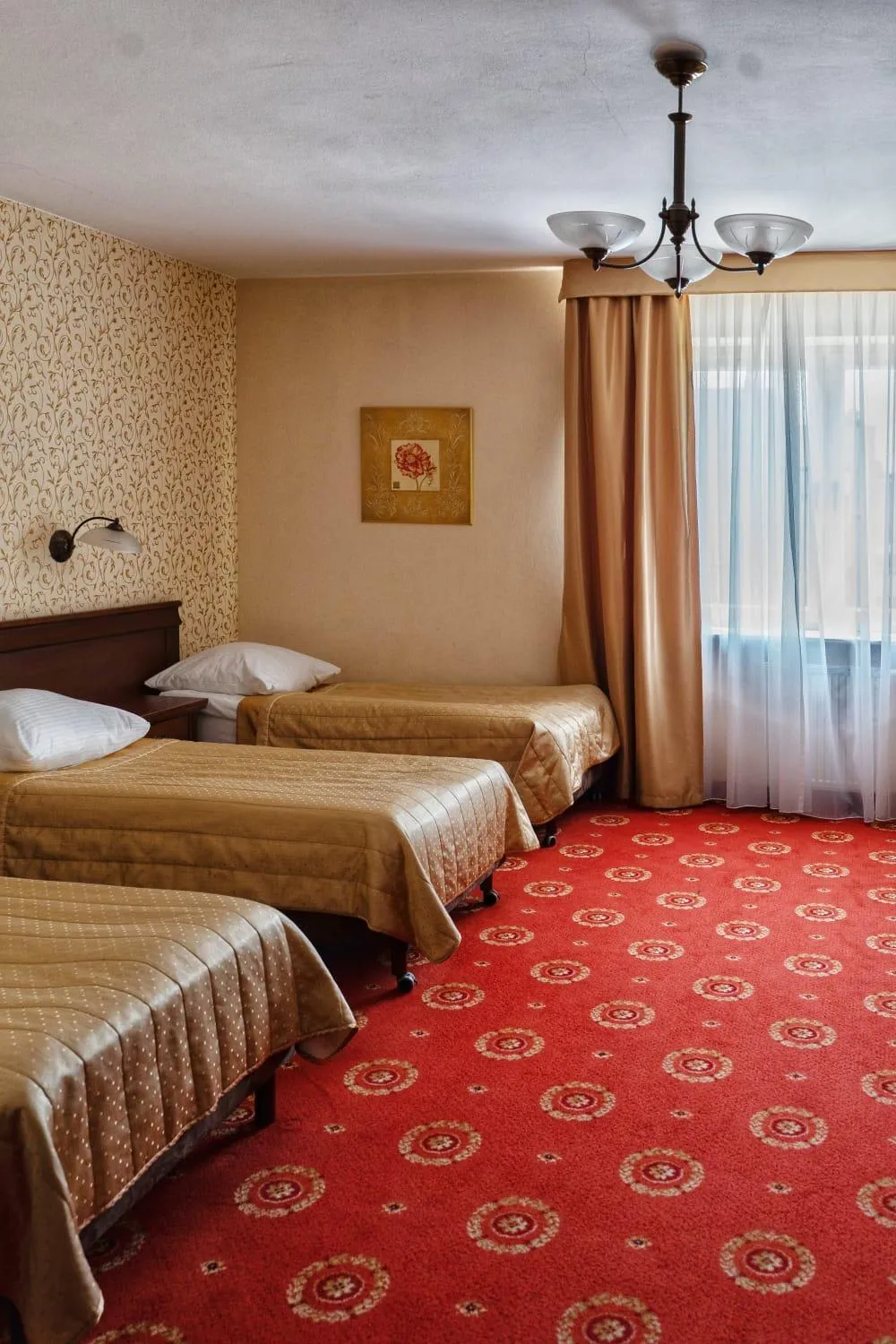 Bed in Hotel Arkadia Royal