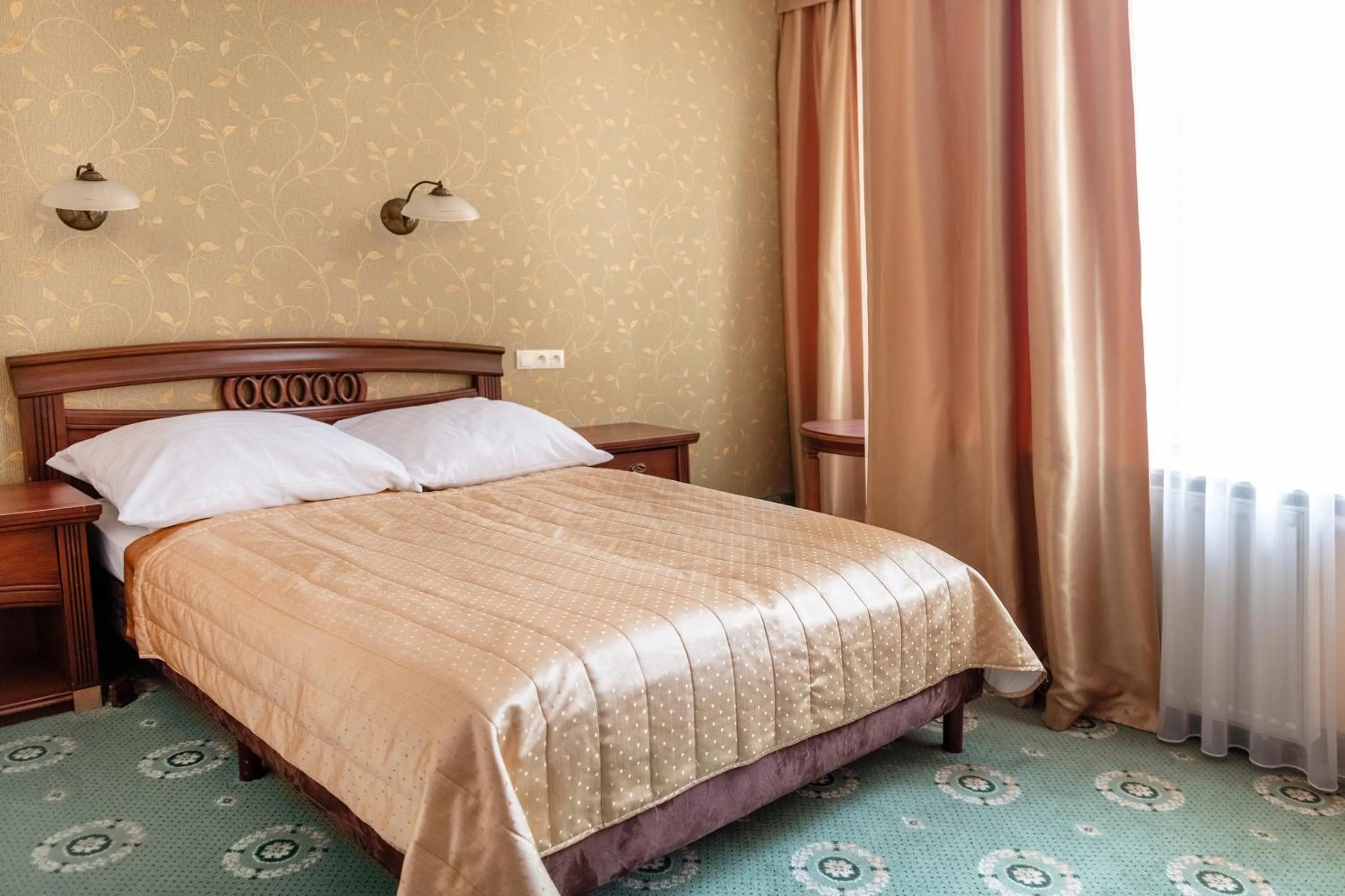 Bed in Hotel Arkadia Royal