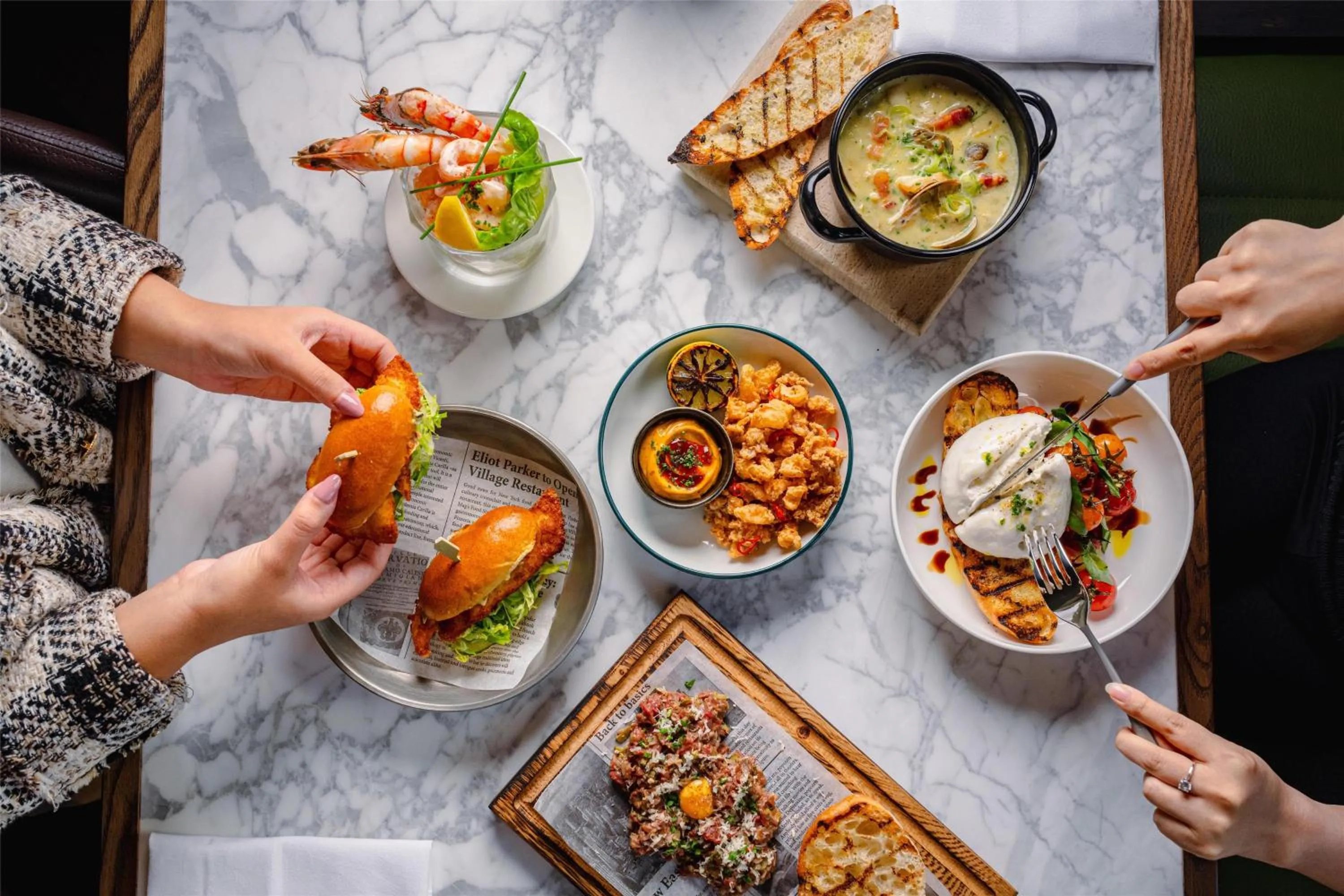 Restaurant/places to eat in Hyatt Regency London Blackfriars