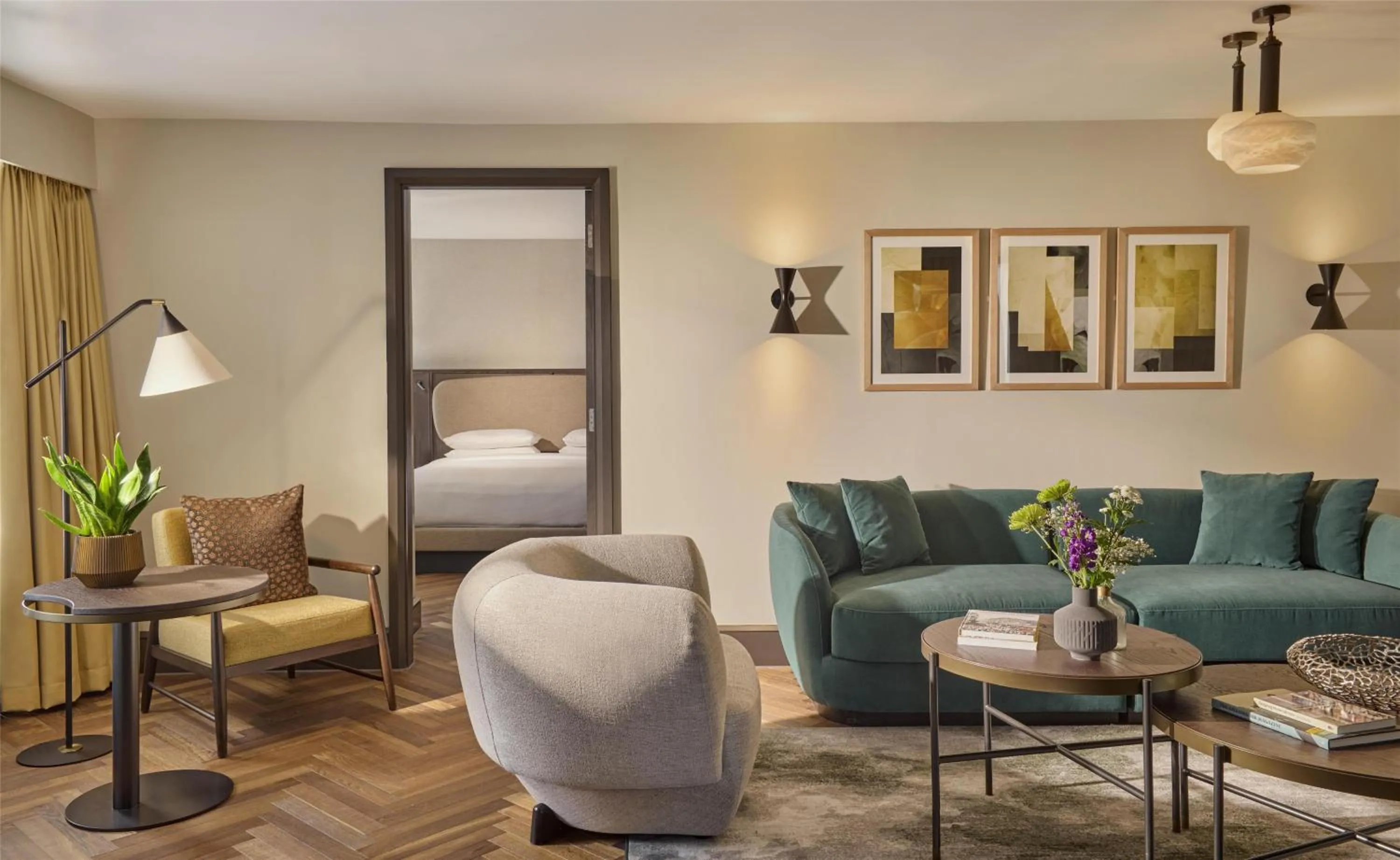 Living room in Hyatt Regency London Blackfriars