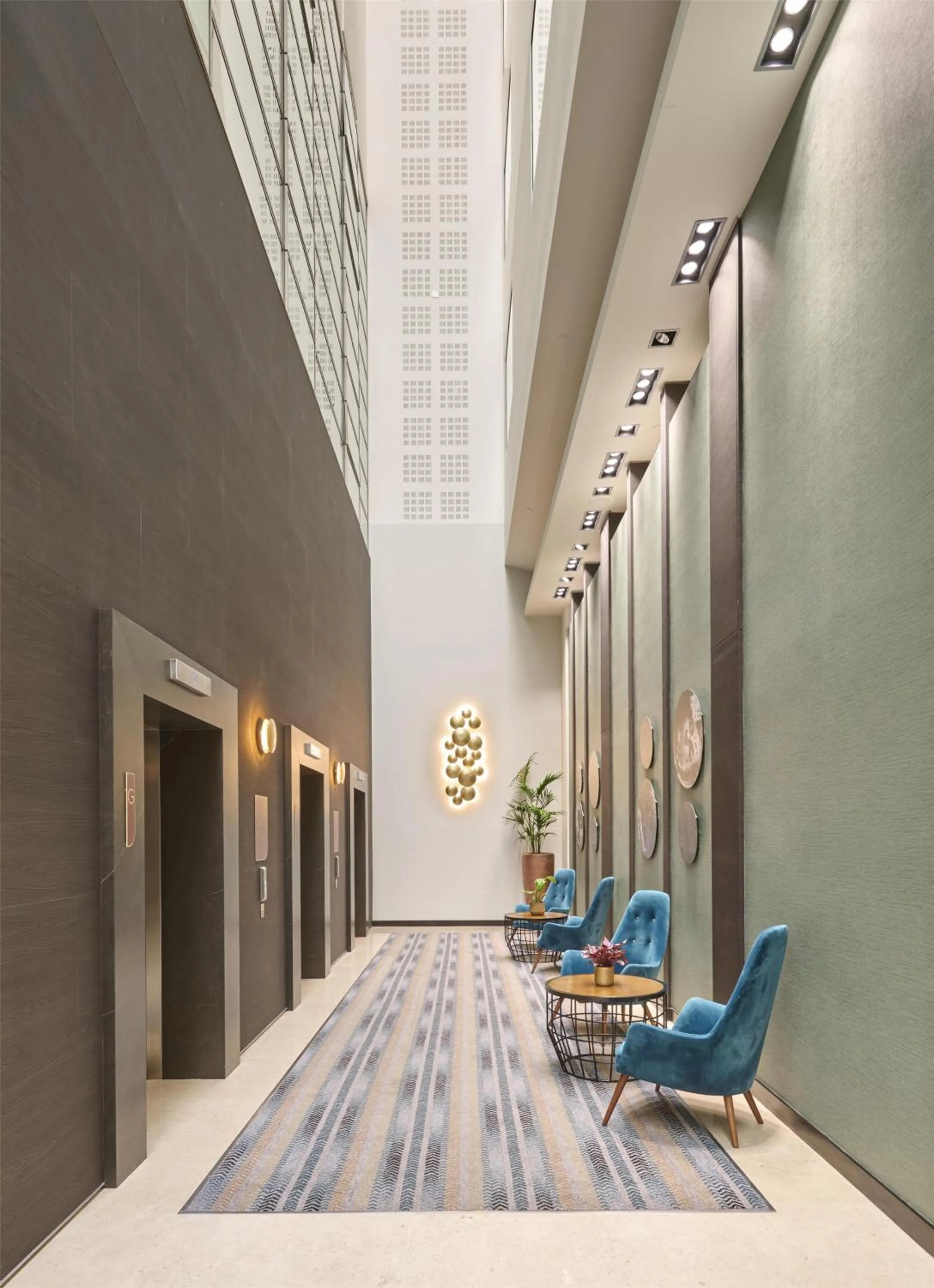 Lobby or reception in Hyatt Regency London Blackfriars