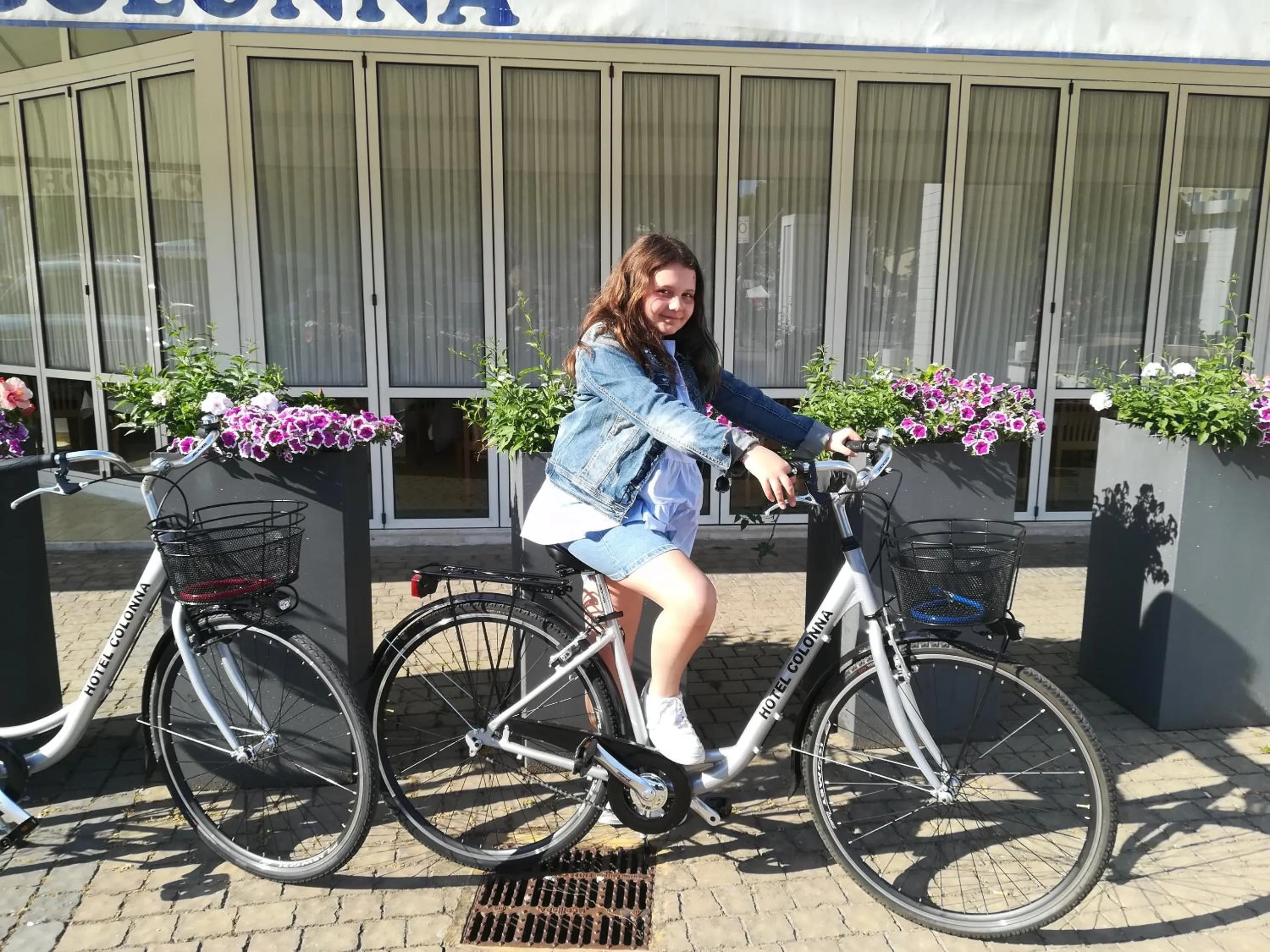 Cycling in Hotel Colonna