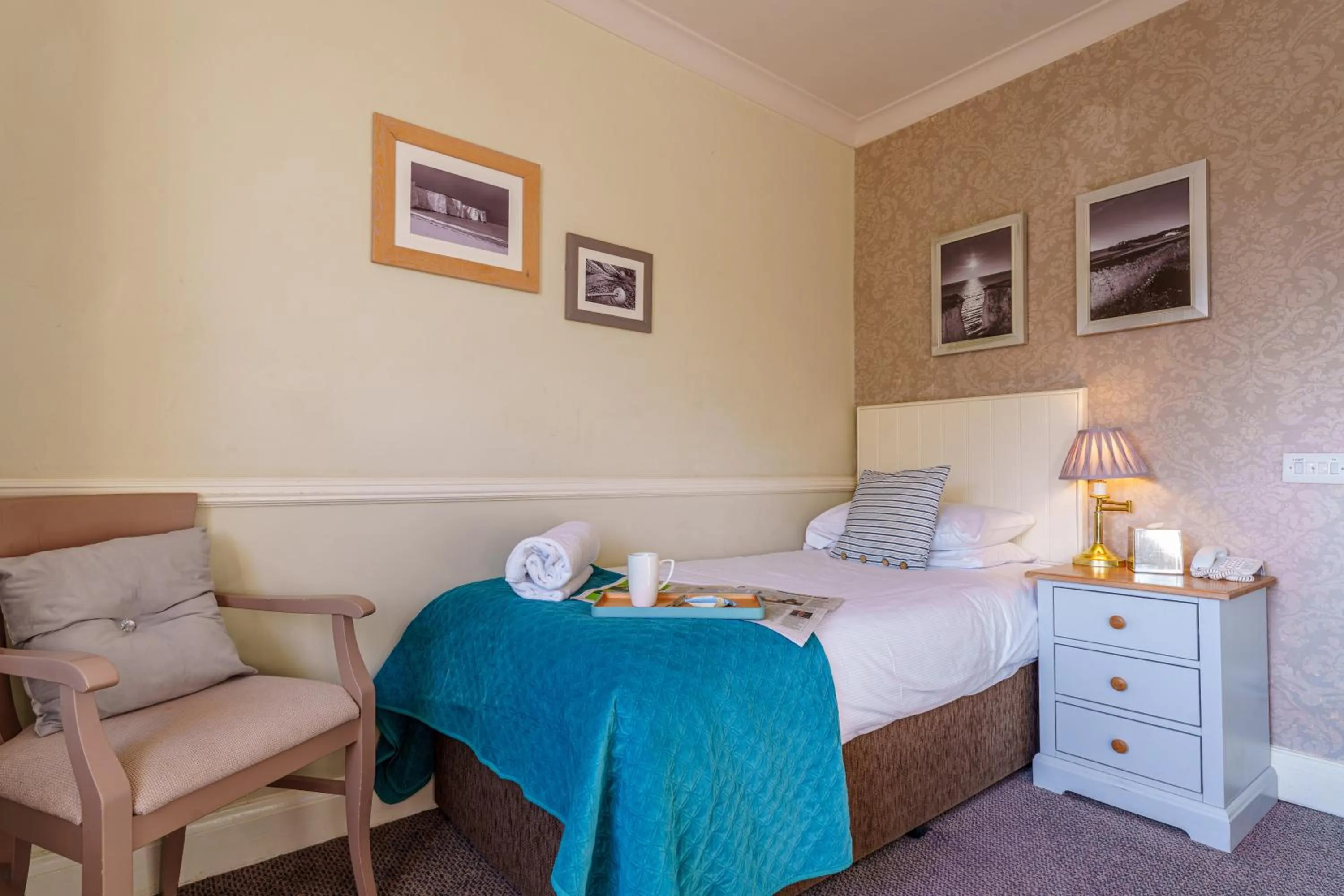 Bed in Botany Bay Hotel