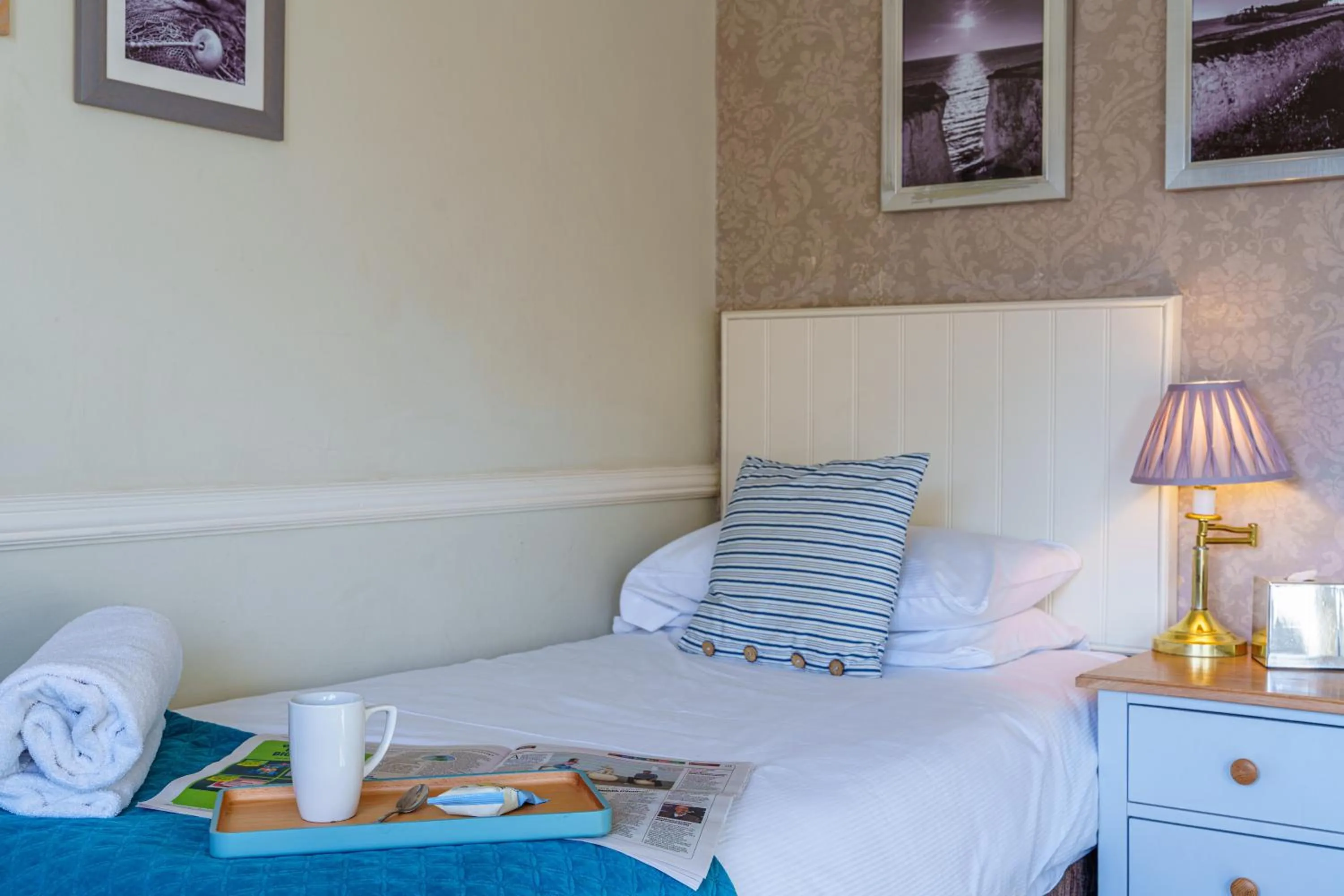 Bed in Botany Bay Hotel