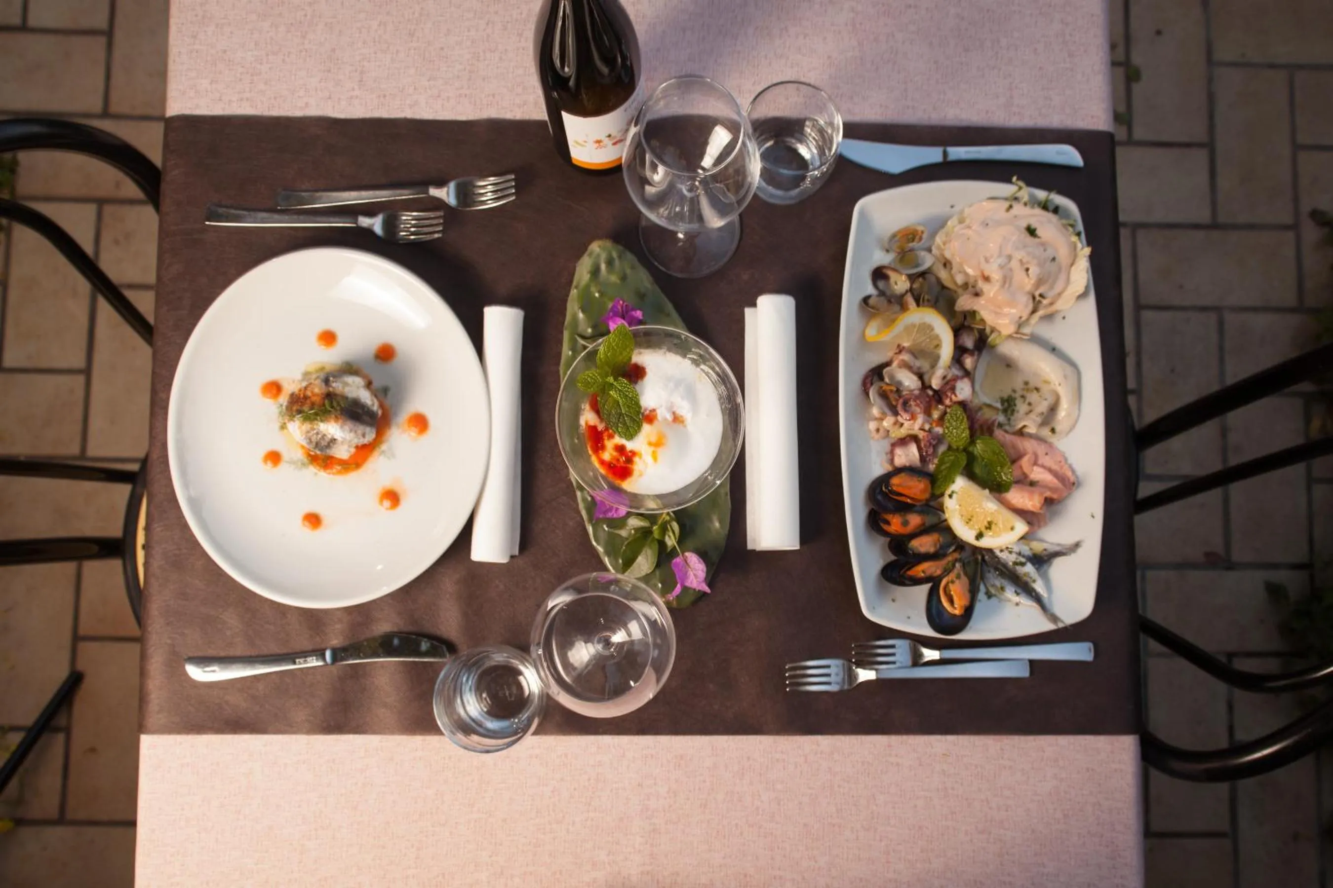 Food and drinks in L'Albero