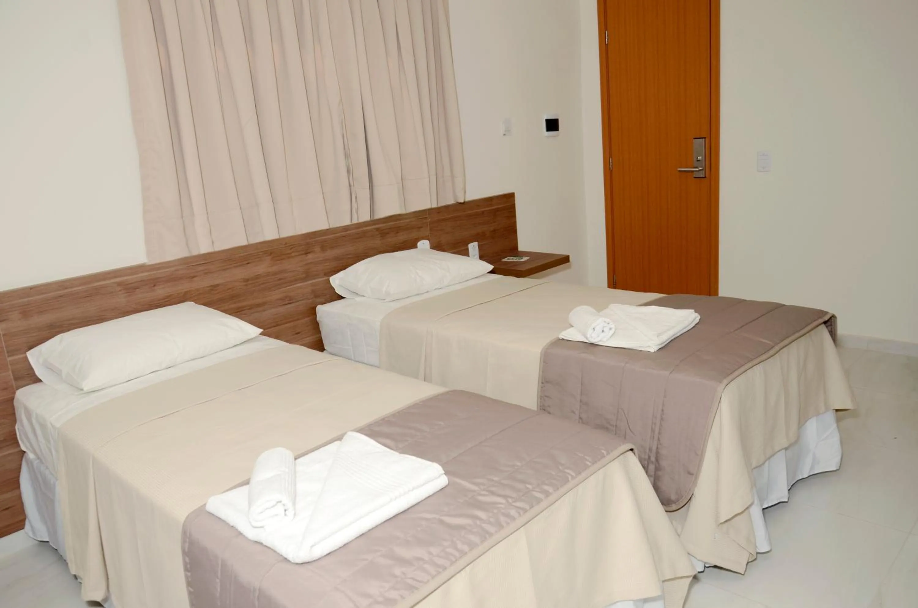 Bed in Asa Branca Hotel