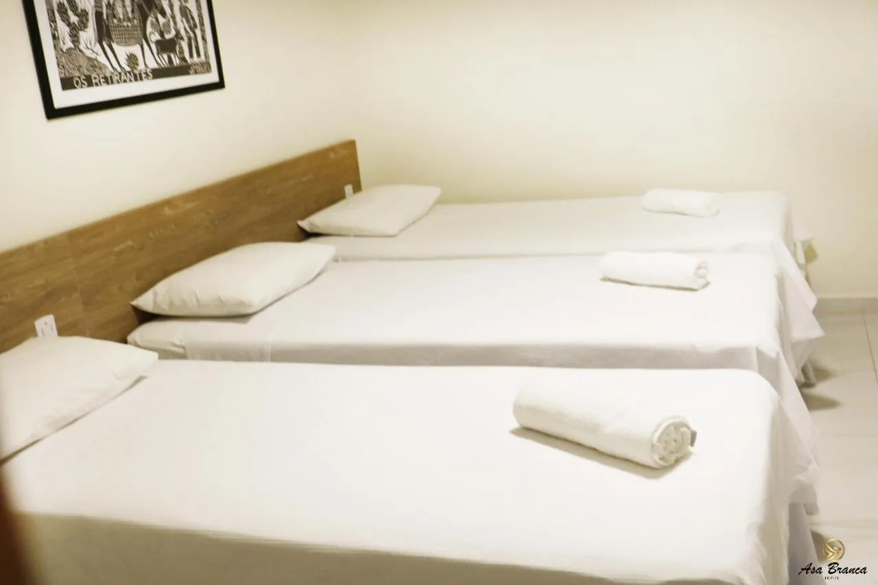 Bed in Asa Branca Hotel