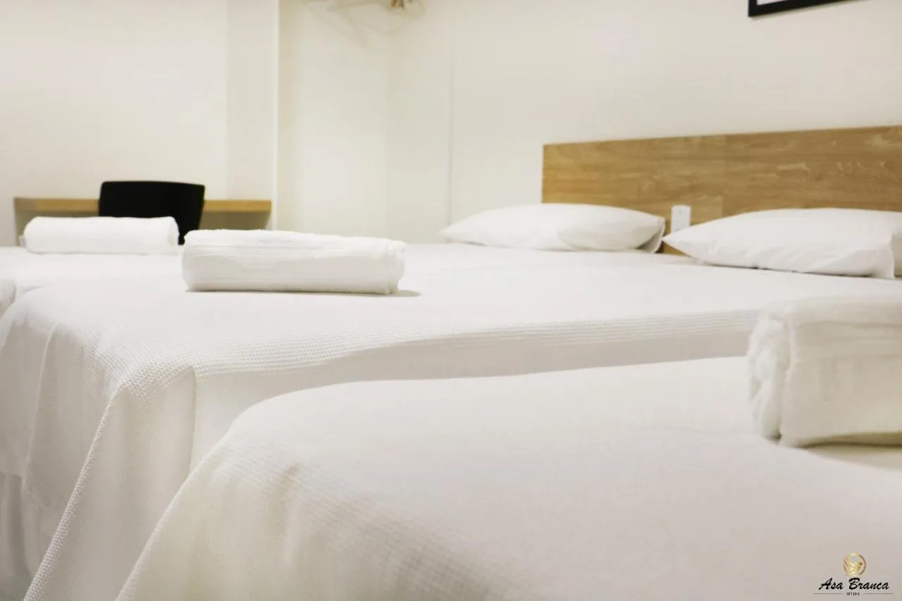 Bed in Asa Branca Hotel