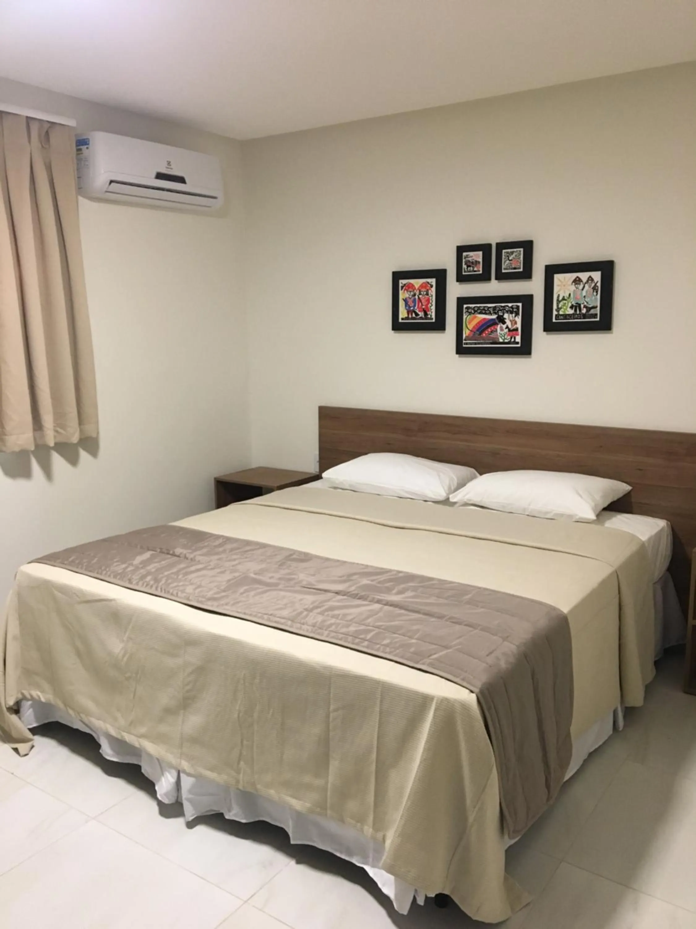 Bed in Asa Branca Hotel