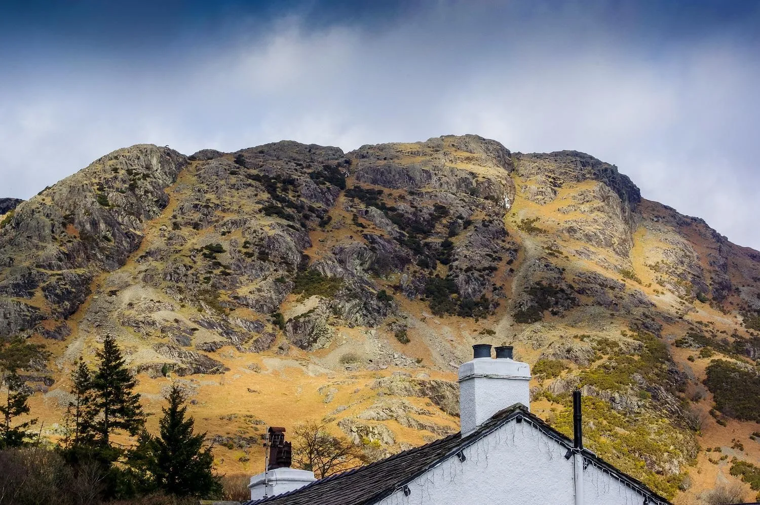 View (from property/room) in The Yewdale Inn and Hotel Coniston Village