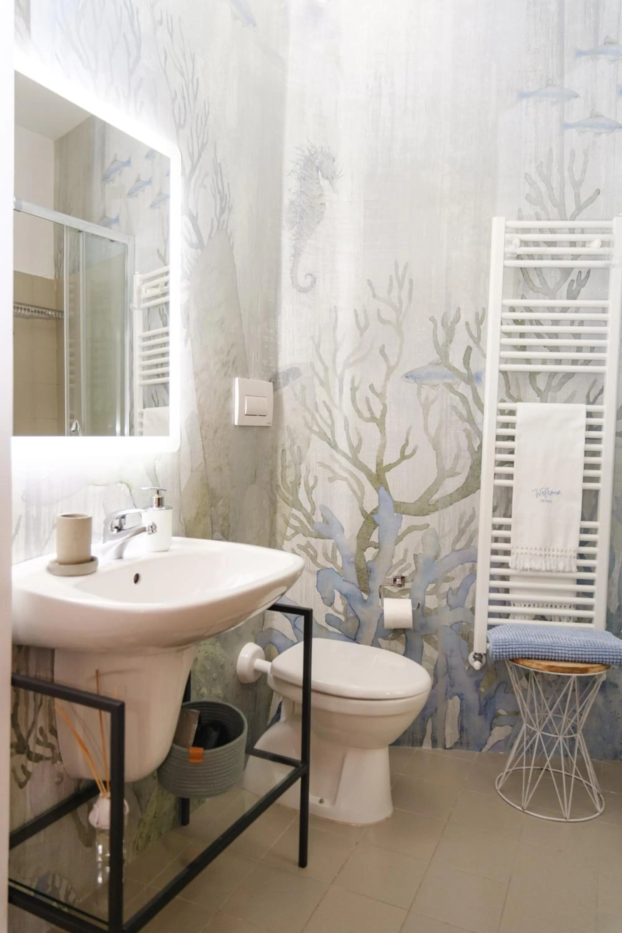 Bathroom in Welcome Ostuni b&b