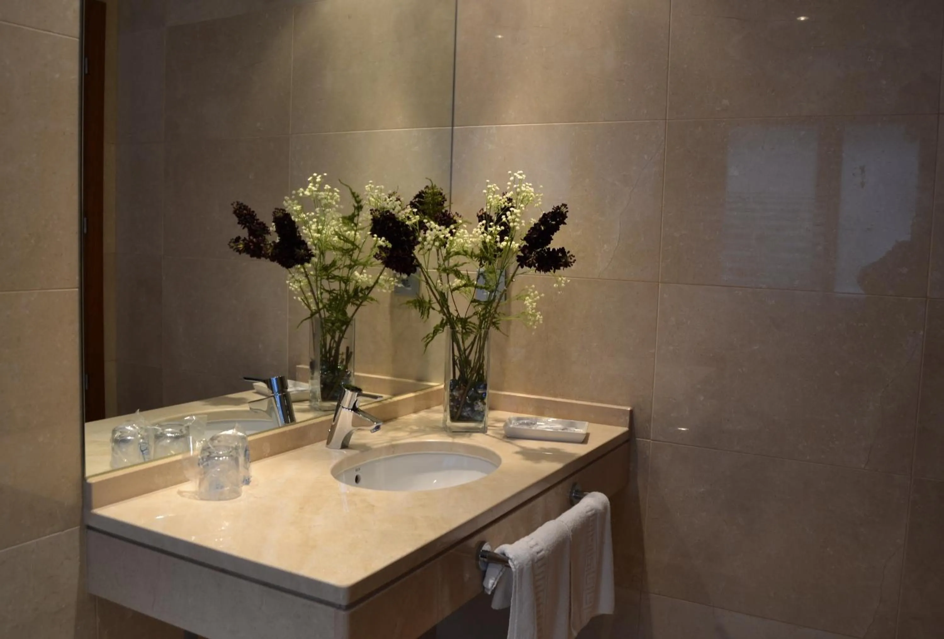 Bathroom in Hotel Jarama