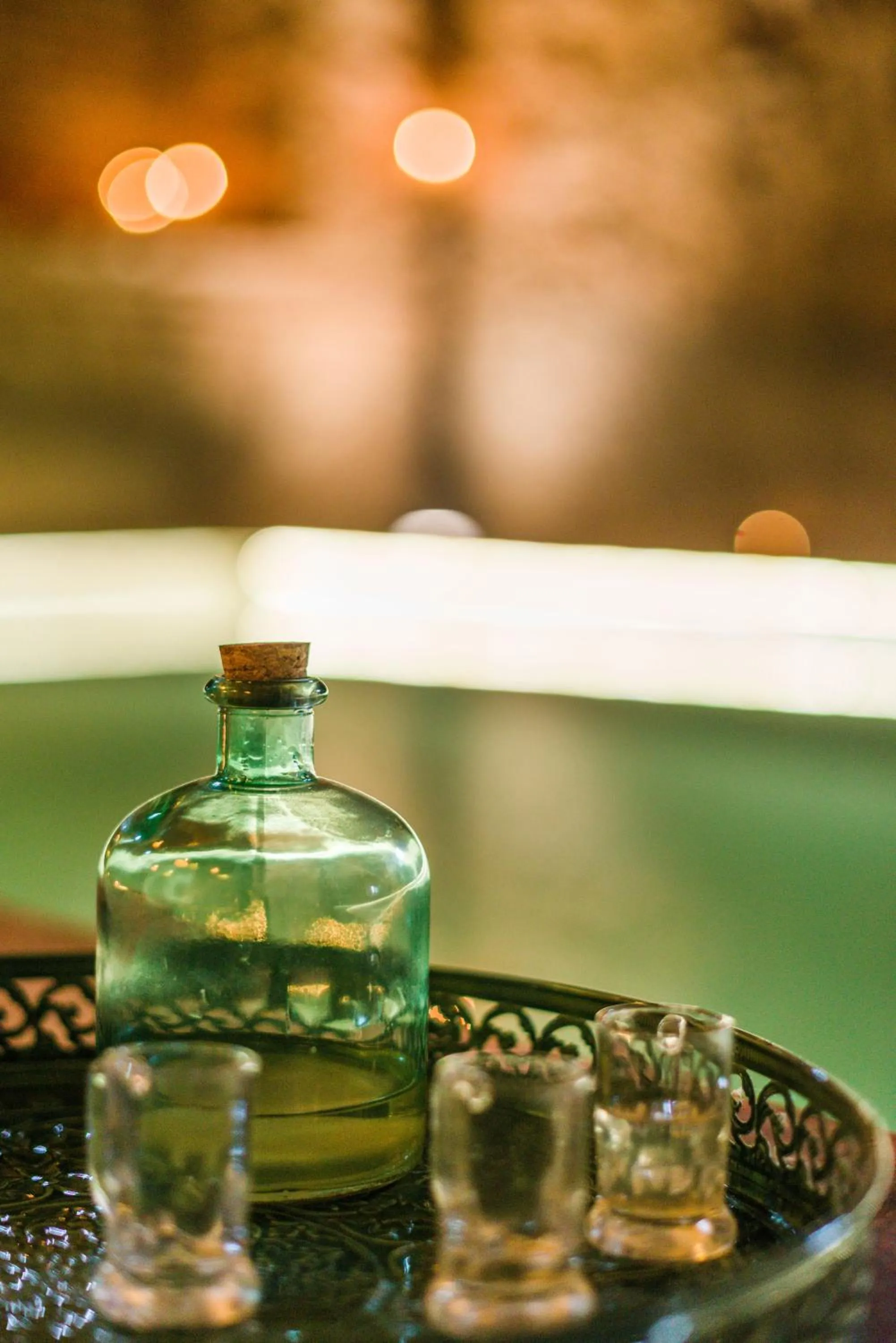 Hot Spring Bath in Balneario Aguas de Villaharta