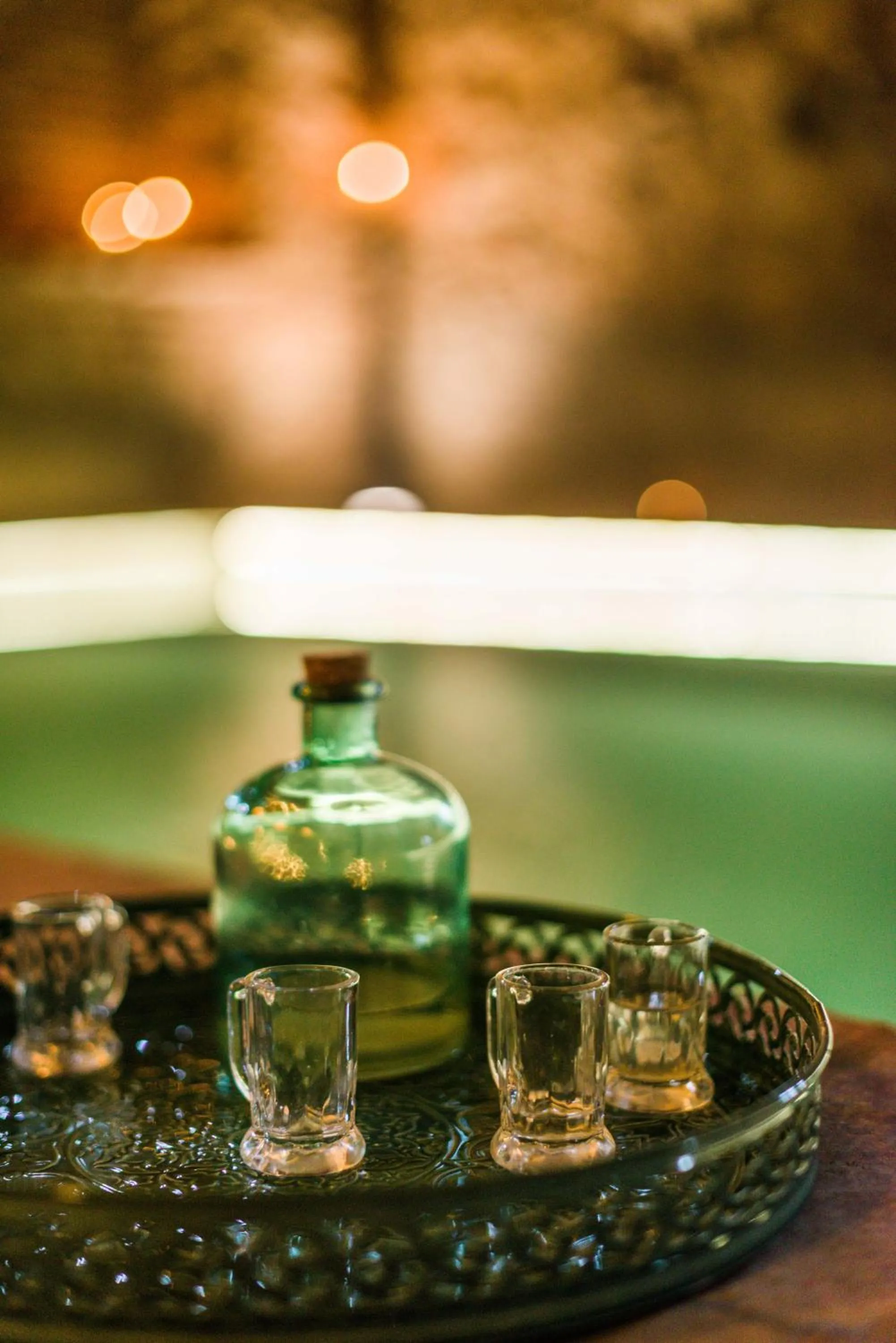 Hot Spring Bath in Balneario Aguas de Villaharta