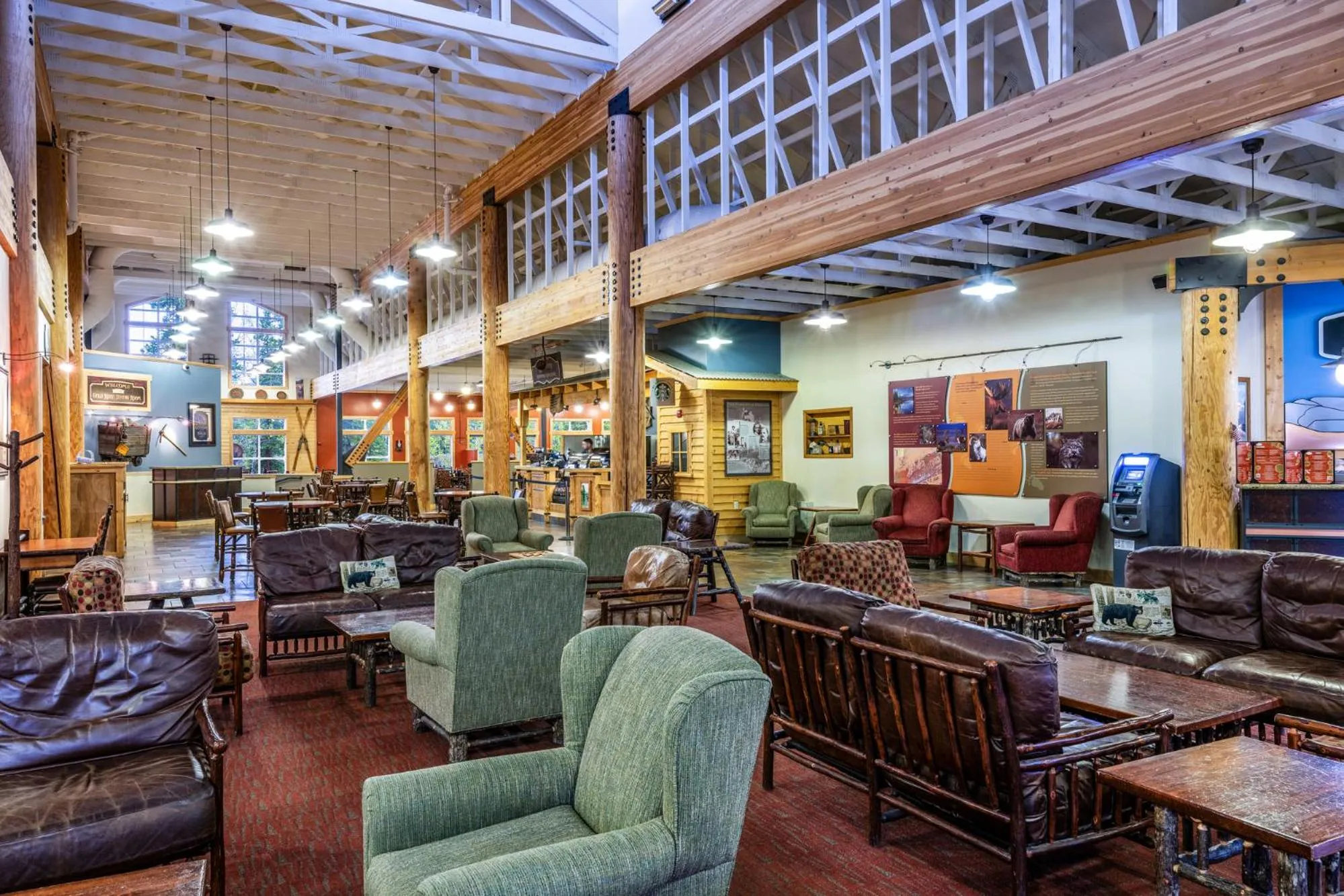 Lobby or reception in Denali Park Village