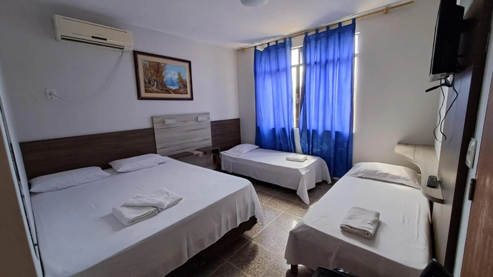 Bed in Hotel Blue Star II