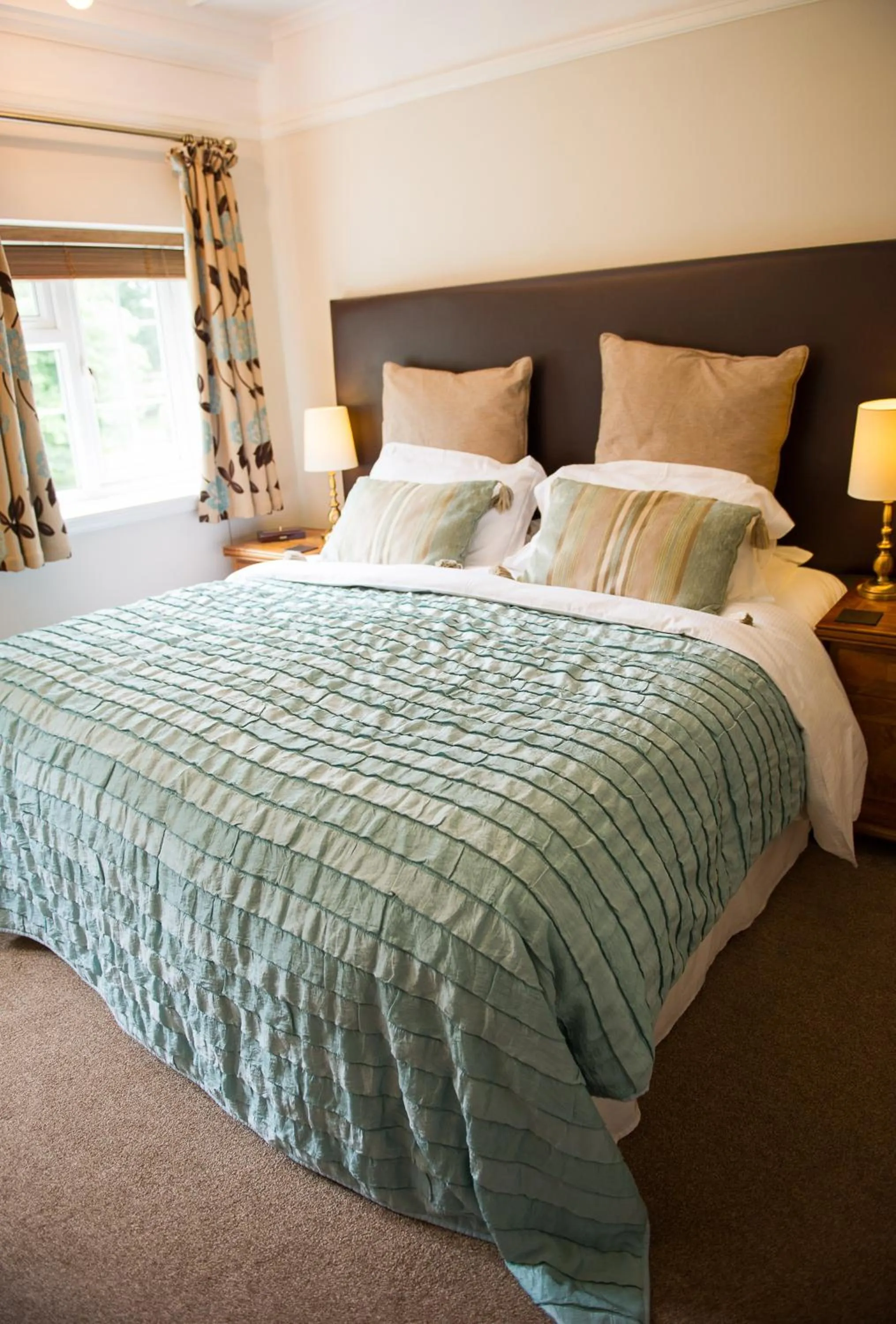 Bed in Claverton Country House Hotel