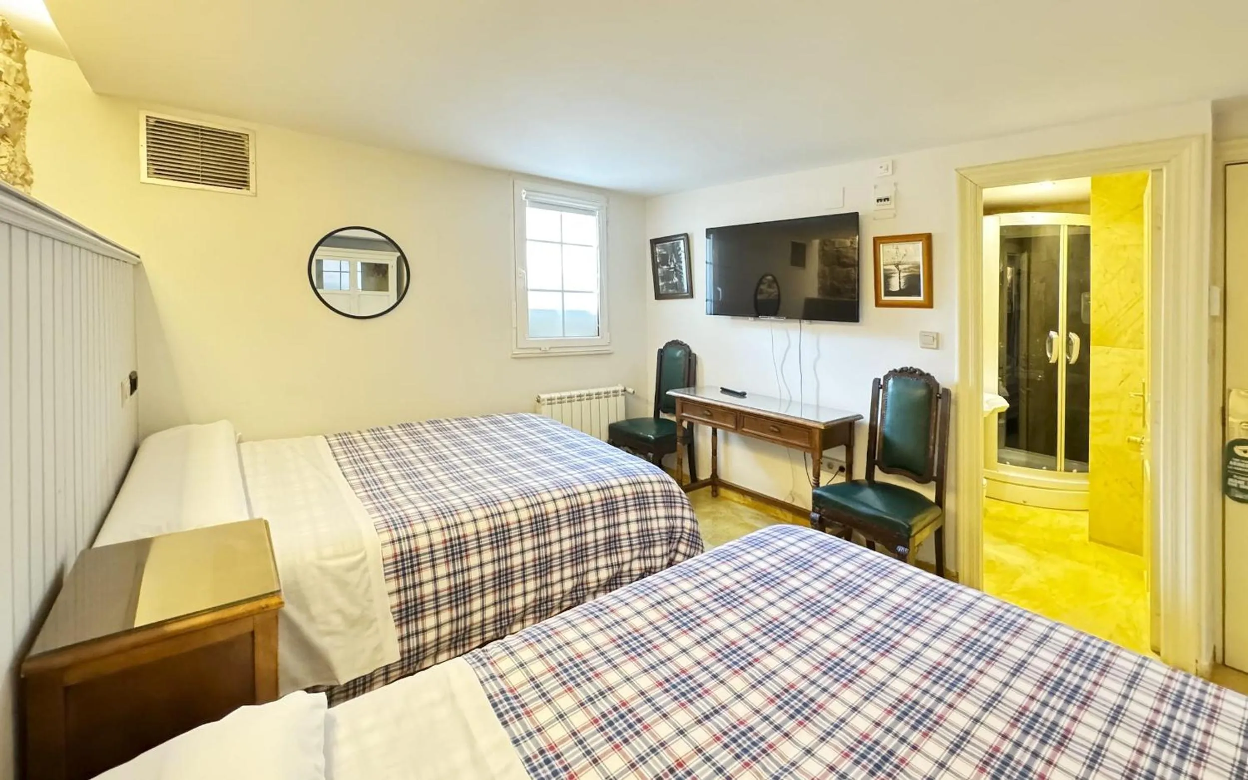 Bed in Posada Villa Rosa