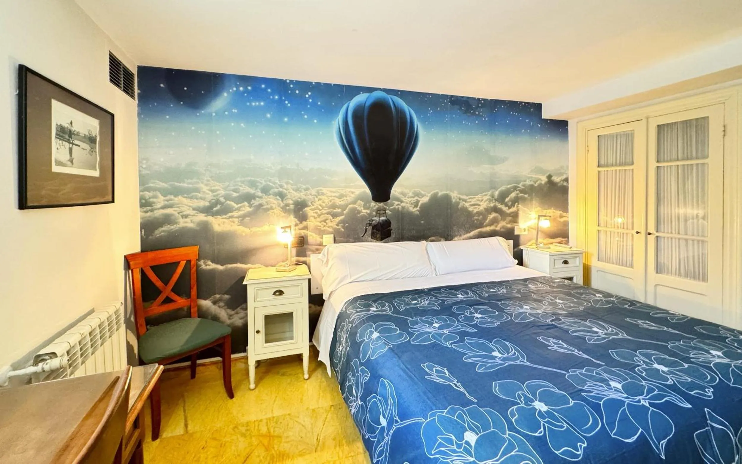 Bed in Posada Villa Rosa