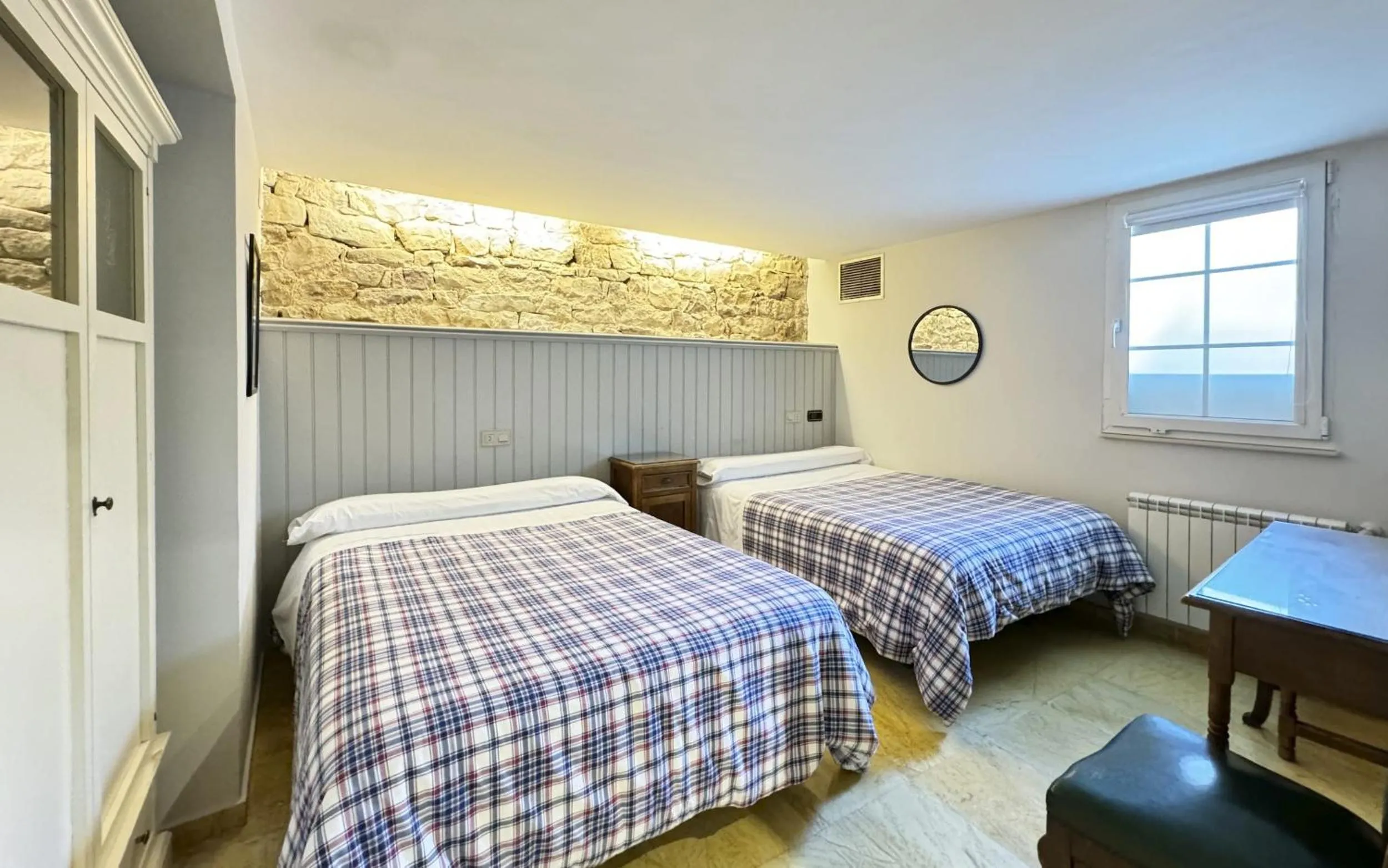 Bed in Posada Villa Rosa