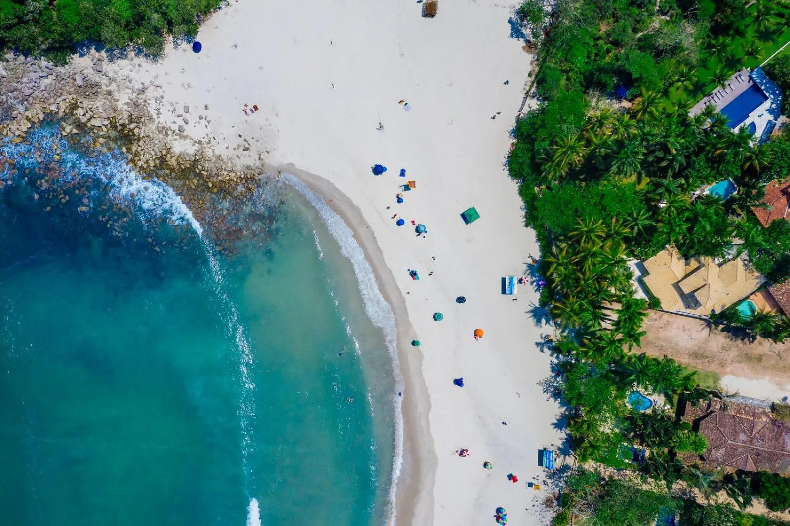 Bird's eye view in Pousada Azul Banana - Camburi