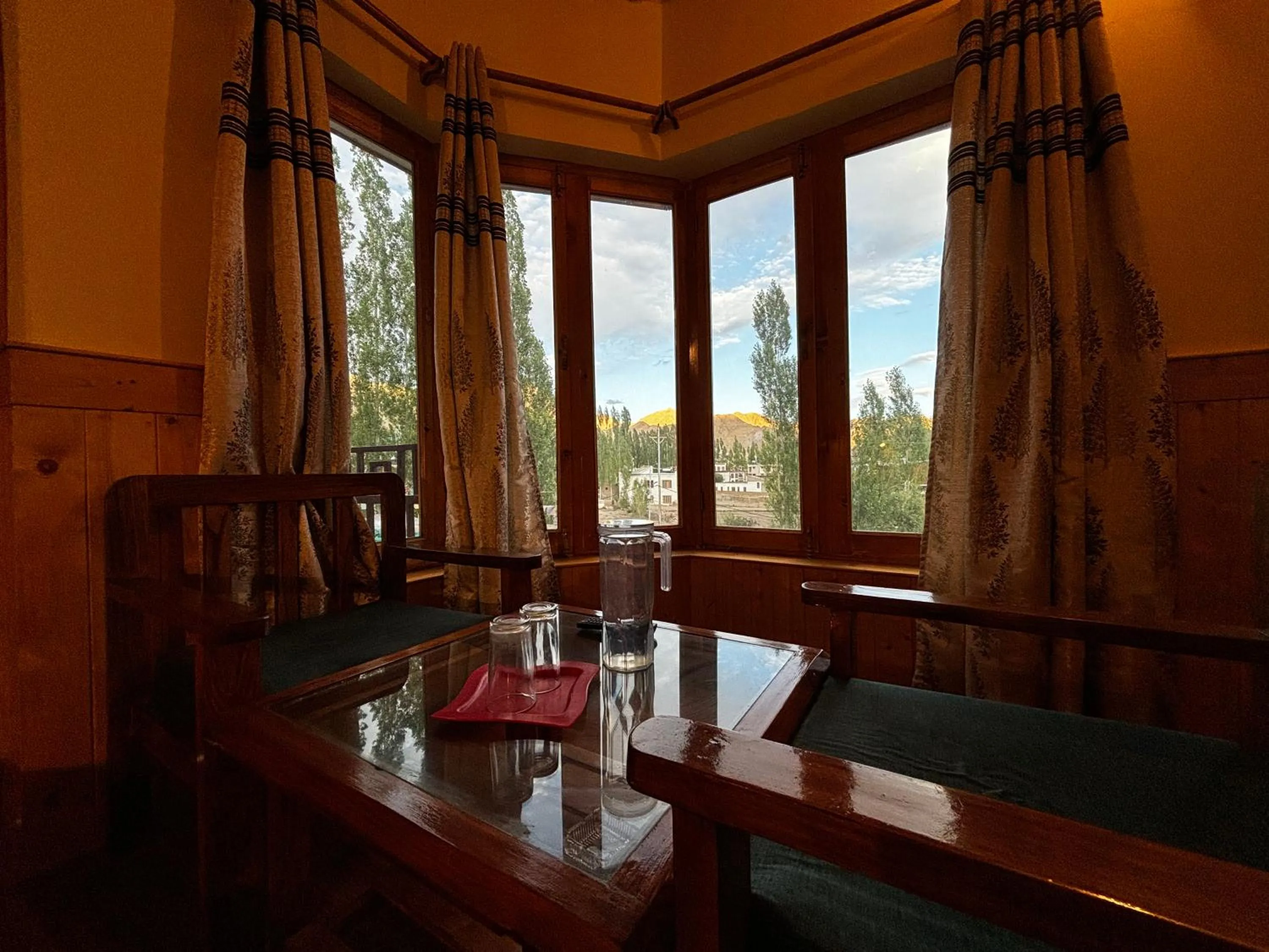 Seating area in Zaltak Guest House and Hostel