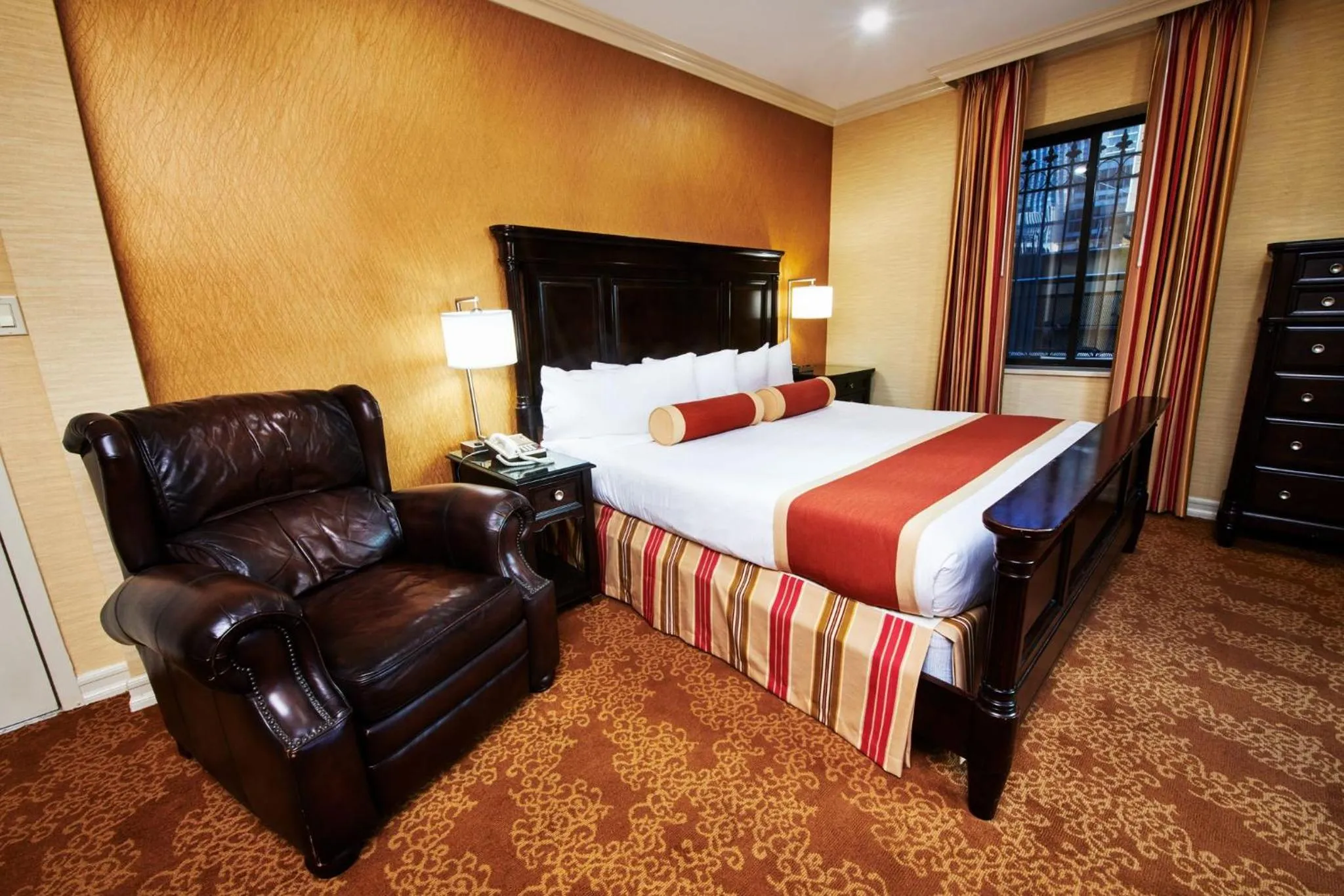 Bedroom, Bed in Radio City Apartments