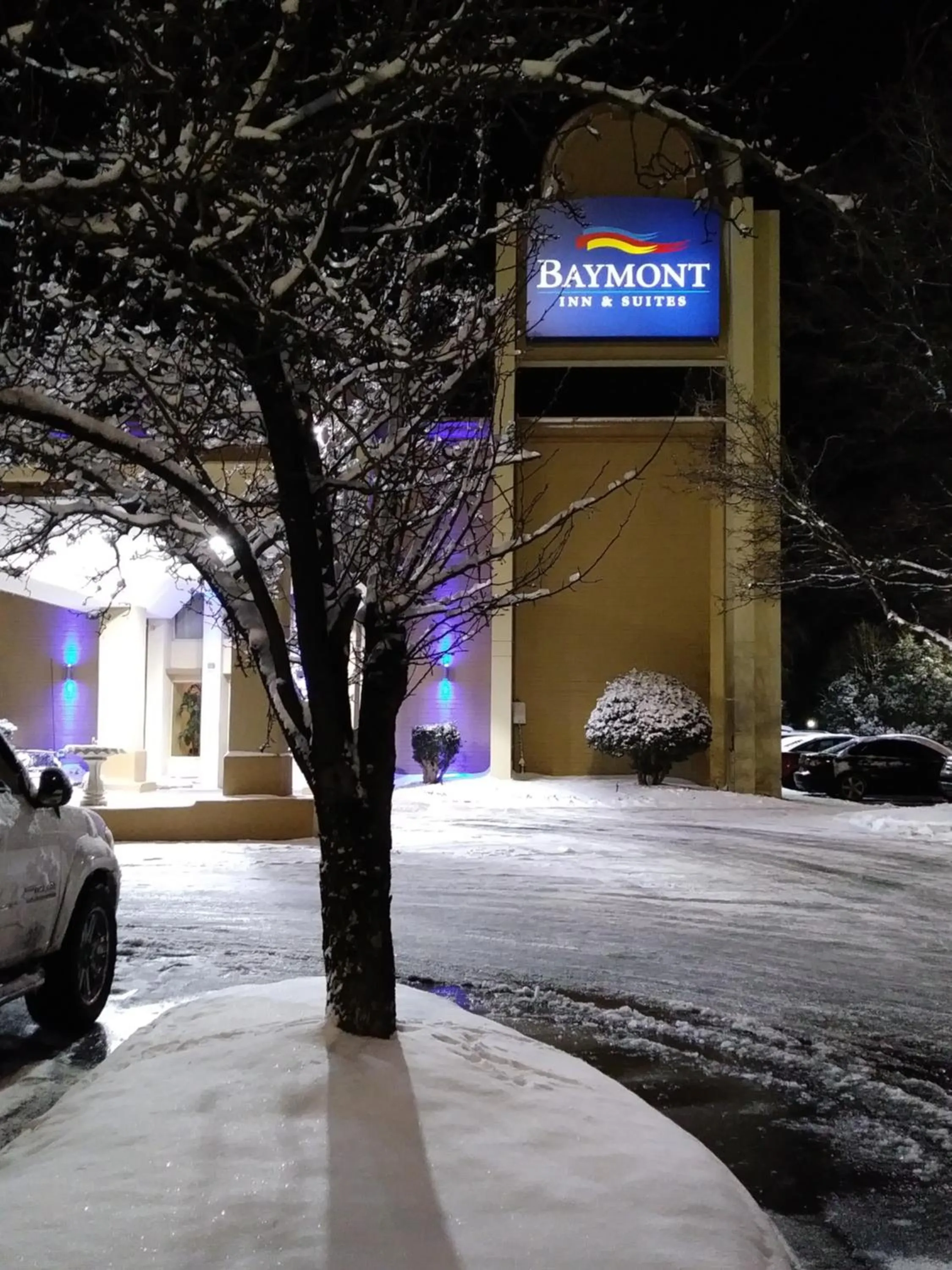 Winter, Property Building in Baymont by Wyndham Charlotte-Airport Coliseum