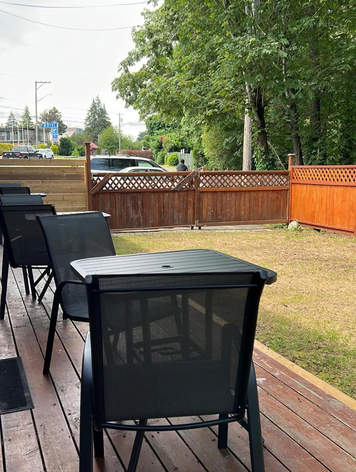 Garden view in The Spot