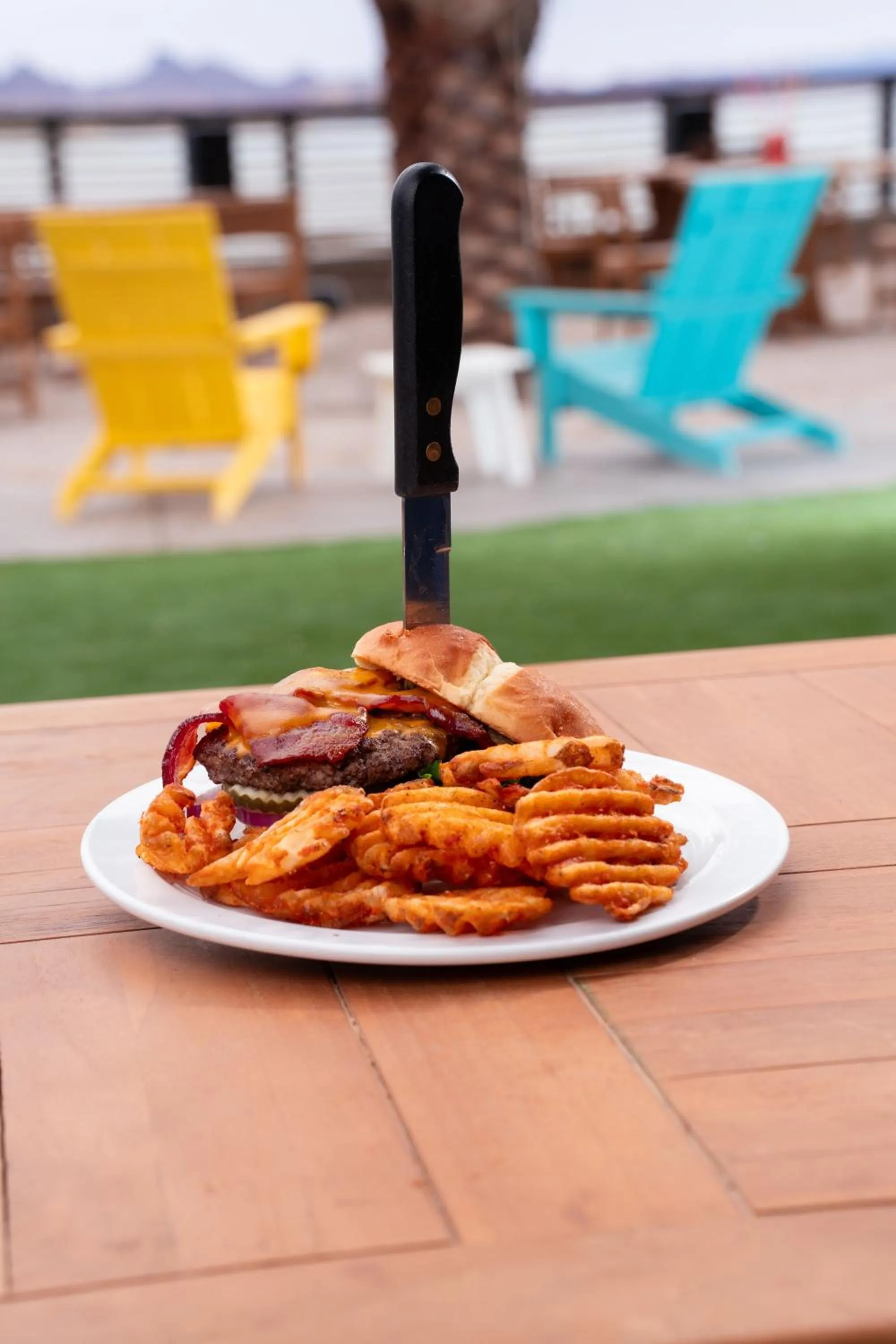 Food in The Nautical Beachfront Resort
