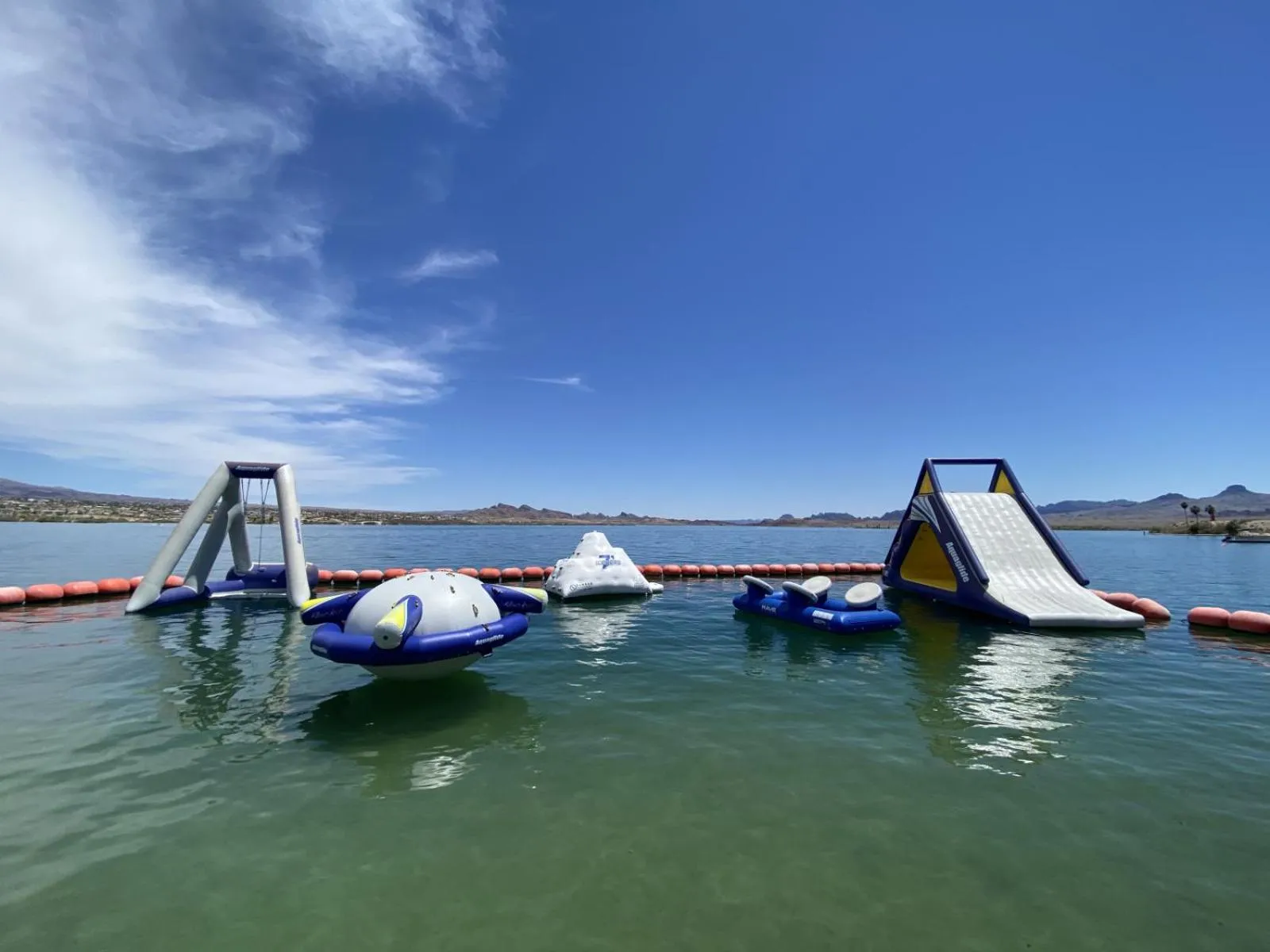 Aqua park in The Nautical Beachfront Resort