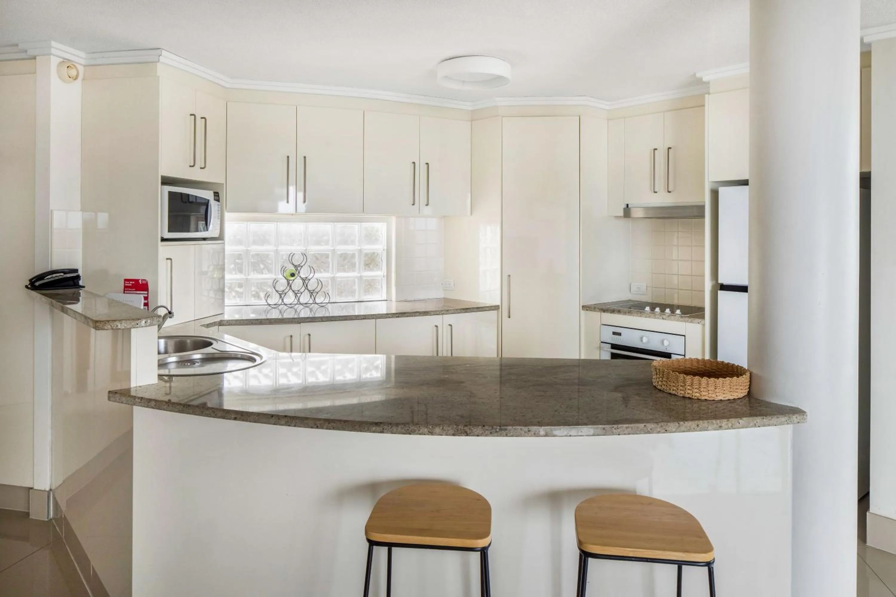 kitchen in ULTIQA Shearwater Resort