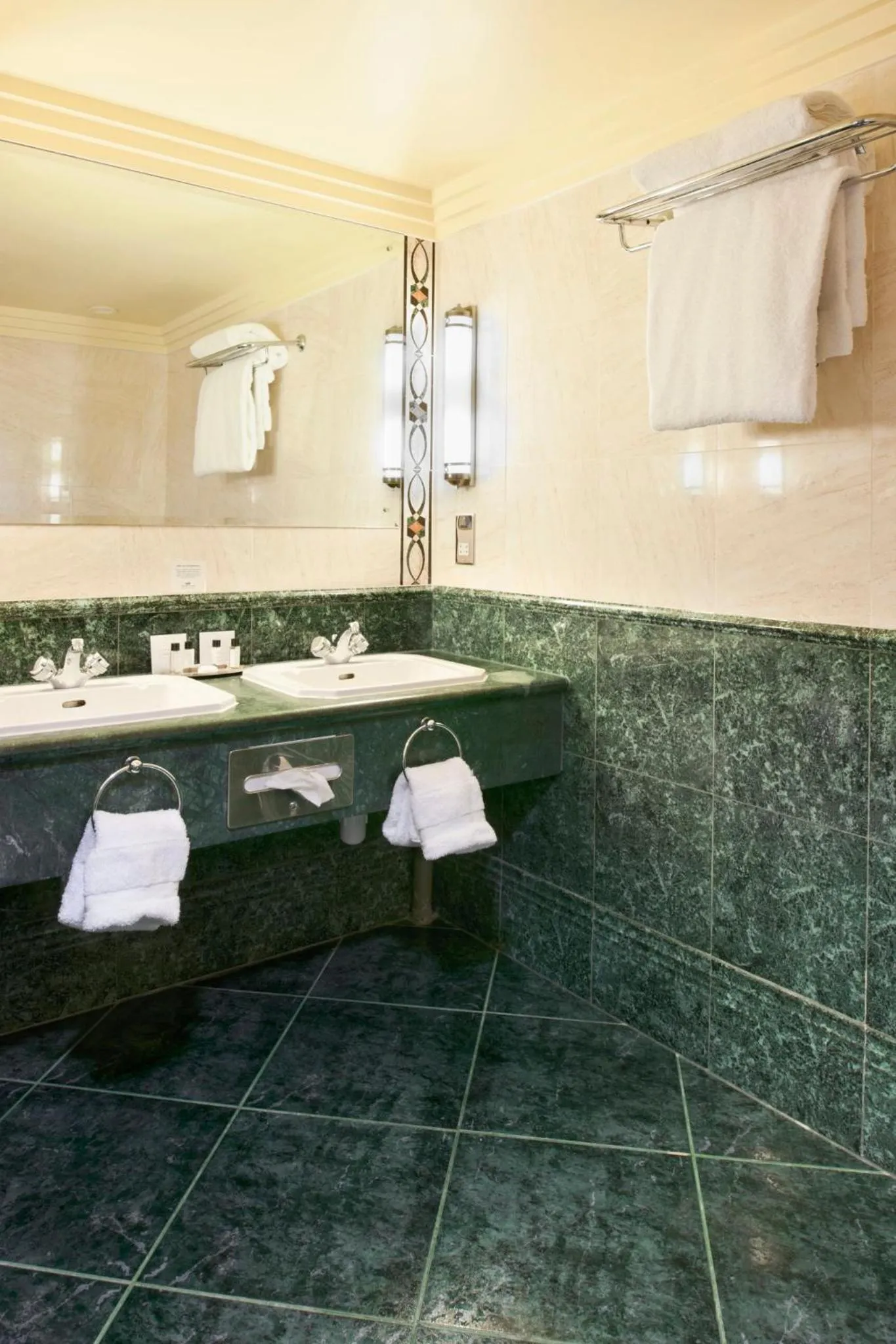 Bathroom in Crowne Plaza Liverpool - John Lennon Airport by IHG