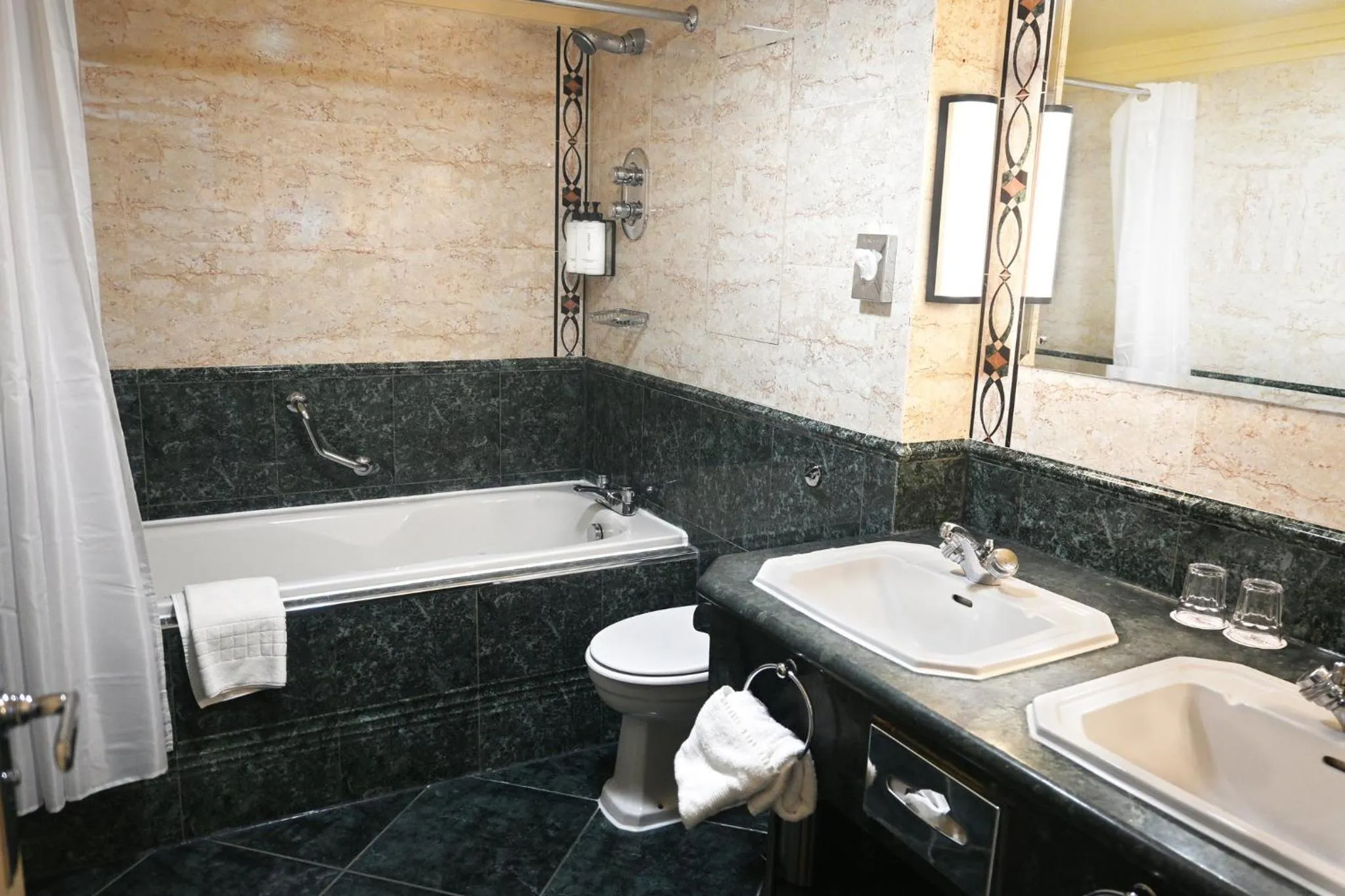 Bathroom in Crowne Plaza Liverpool - John Lennon Airport by IHG