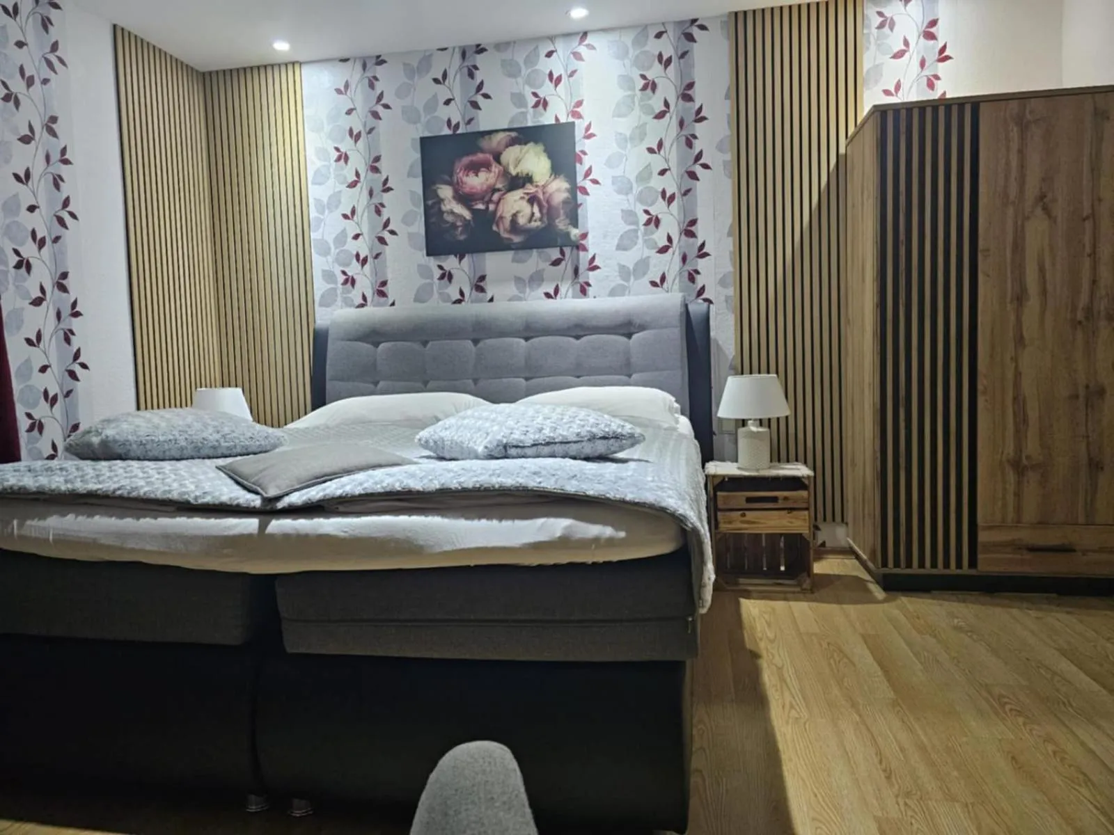 Bed in Wild West Hotel