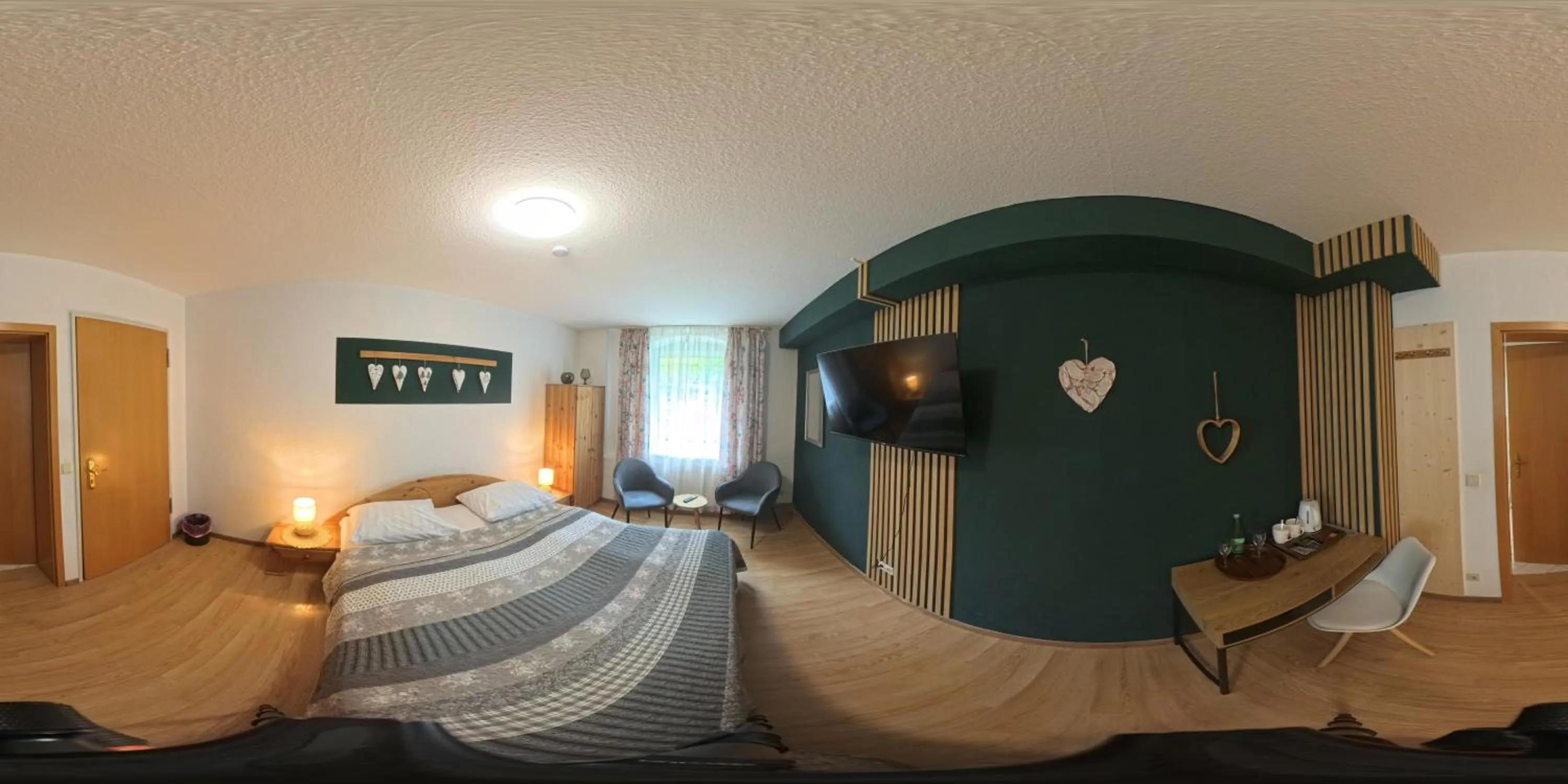 Bed in Das kleine Landhotel im Fichtelgebirge