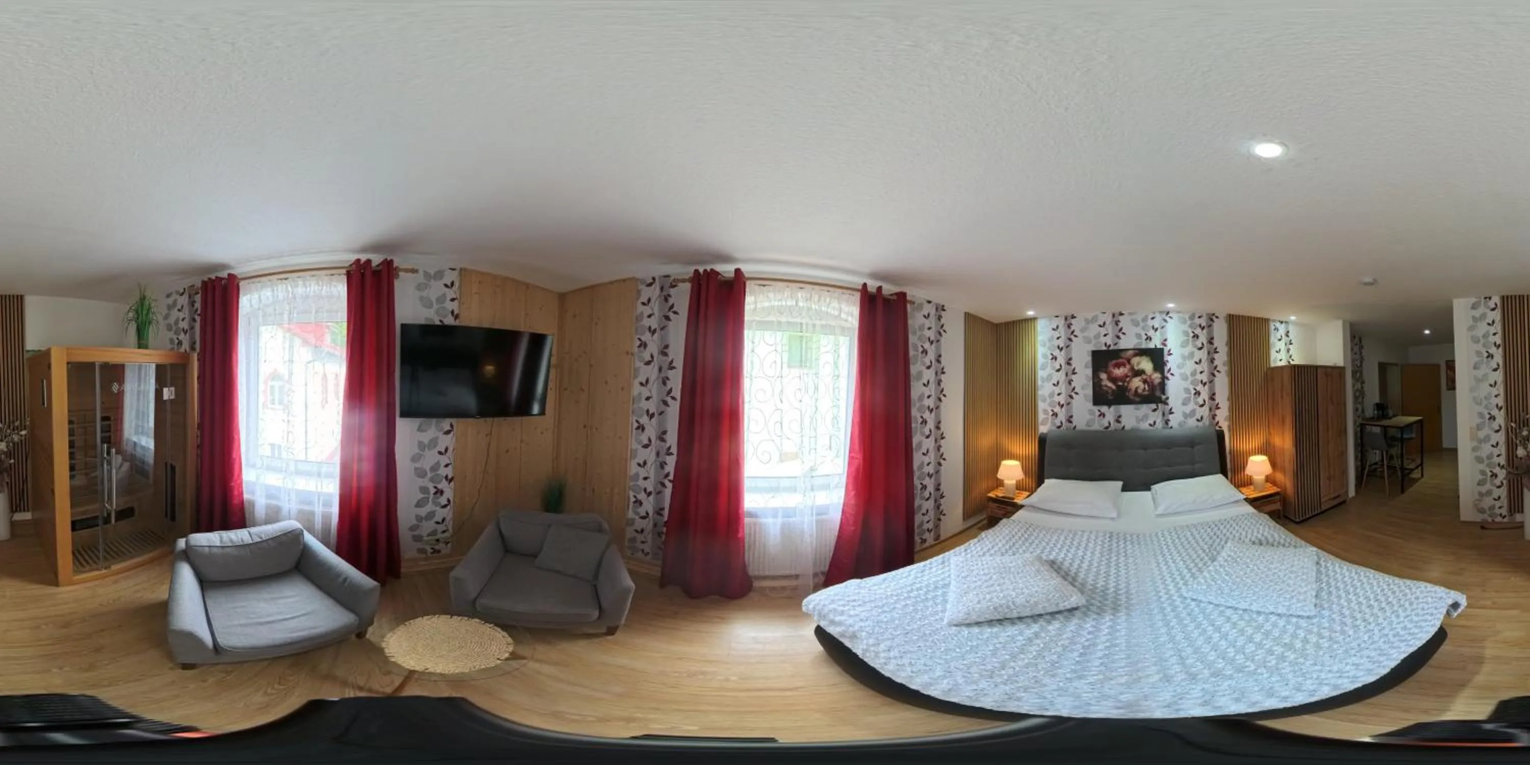 Bed in Das kleine Landhotel im Fichtelgebirge