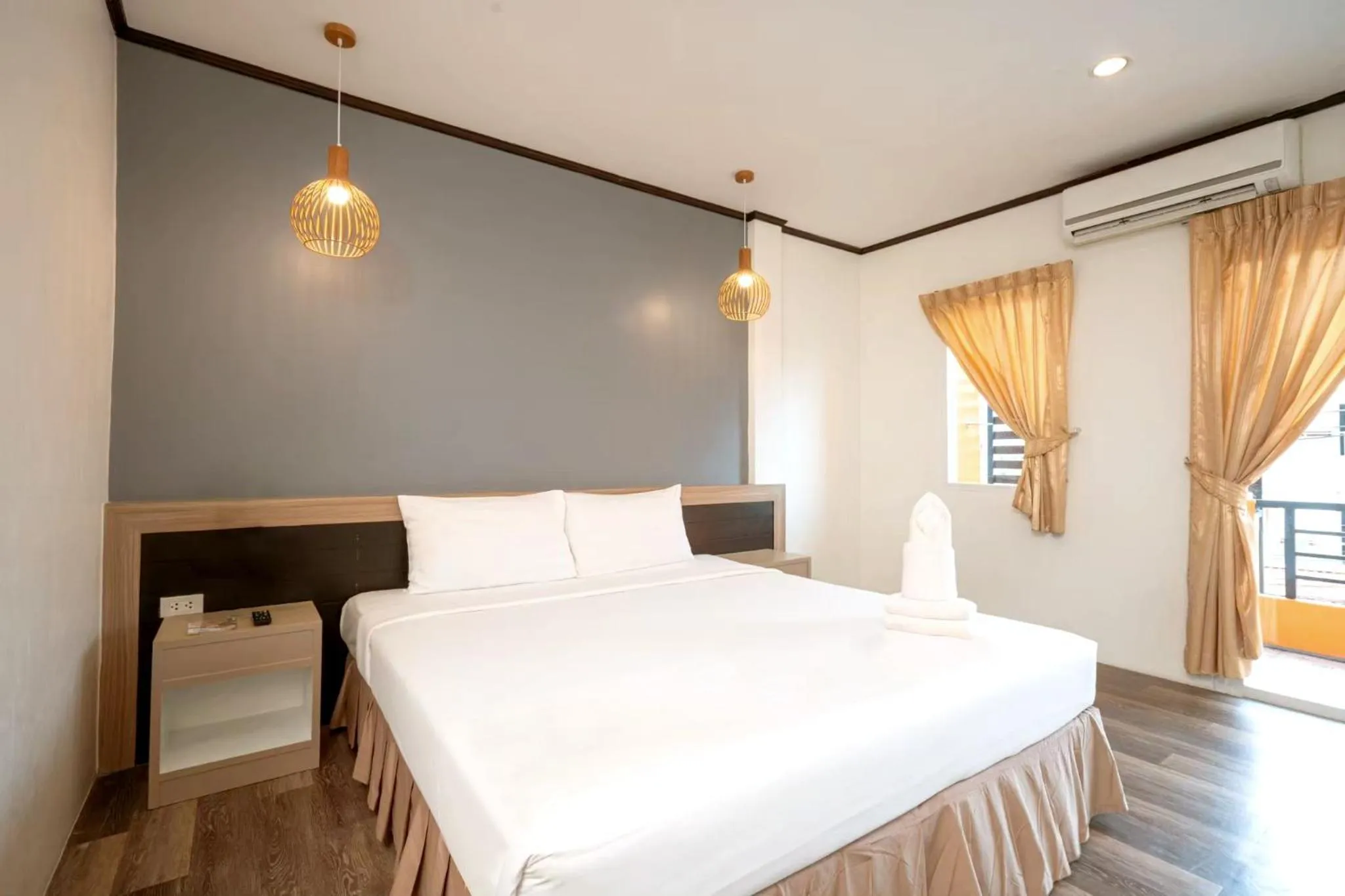 Bed in SB Living Place Hotel Phuket Town