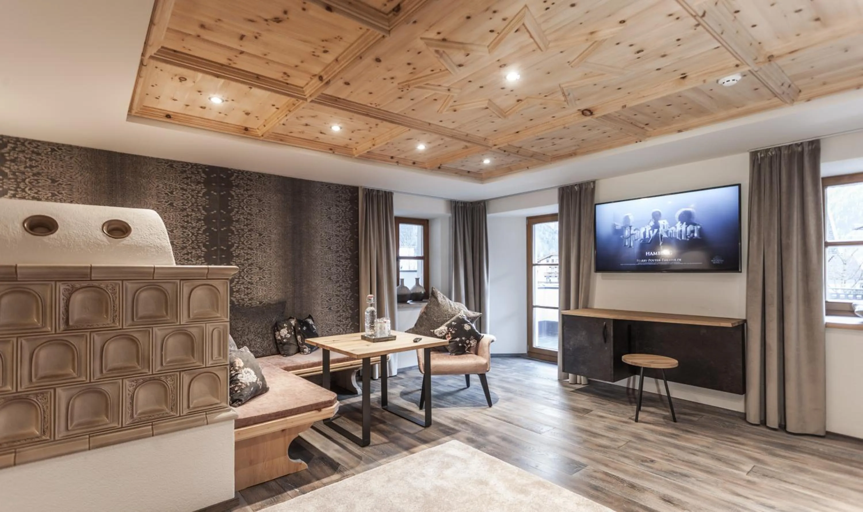 Seating area in Hotel Stern