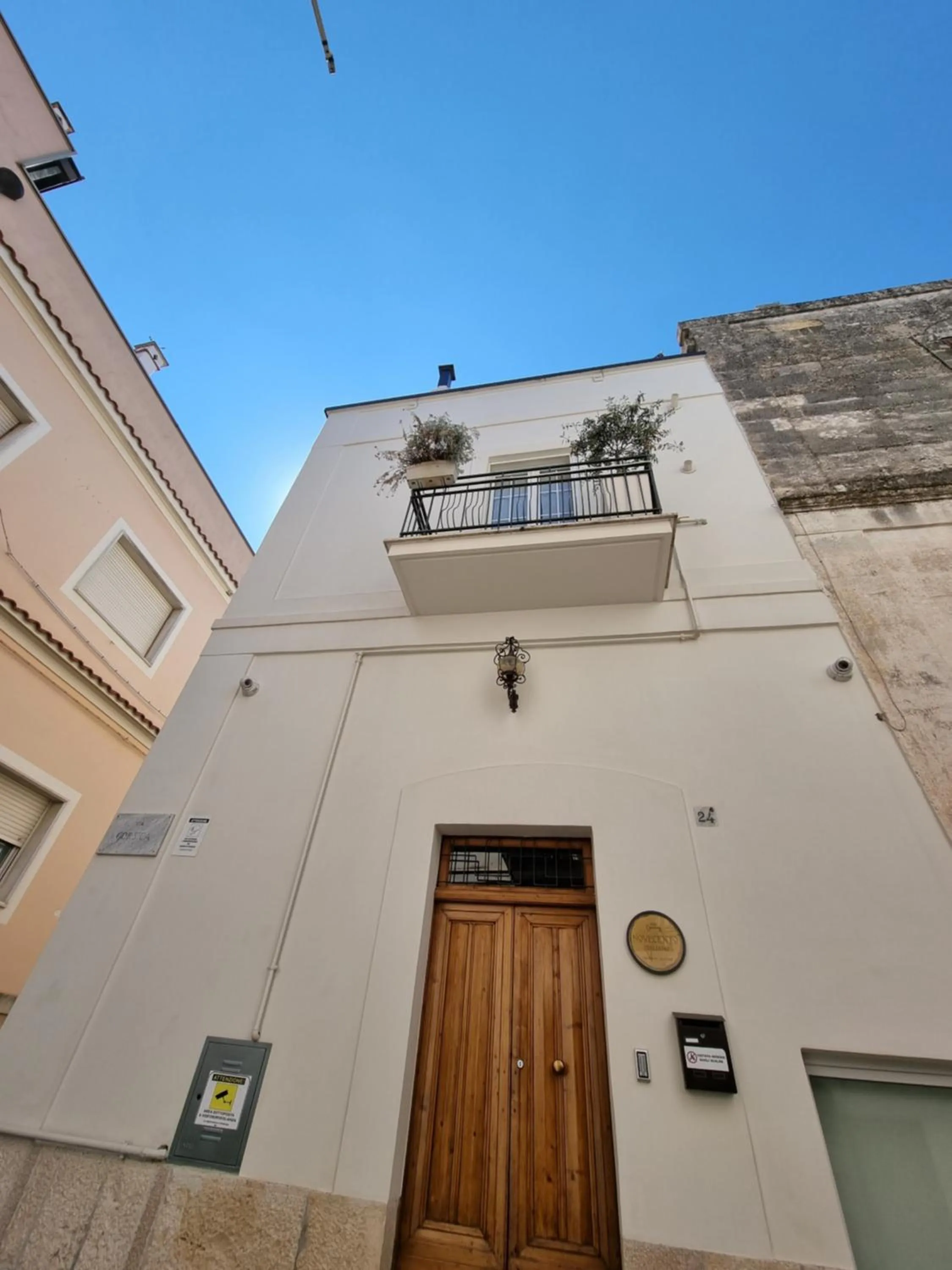 Property building in B&B Novecento Italiano