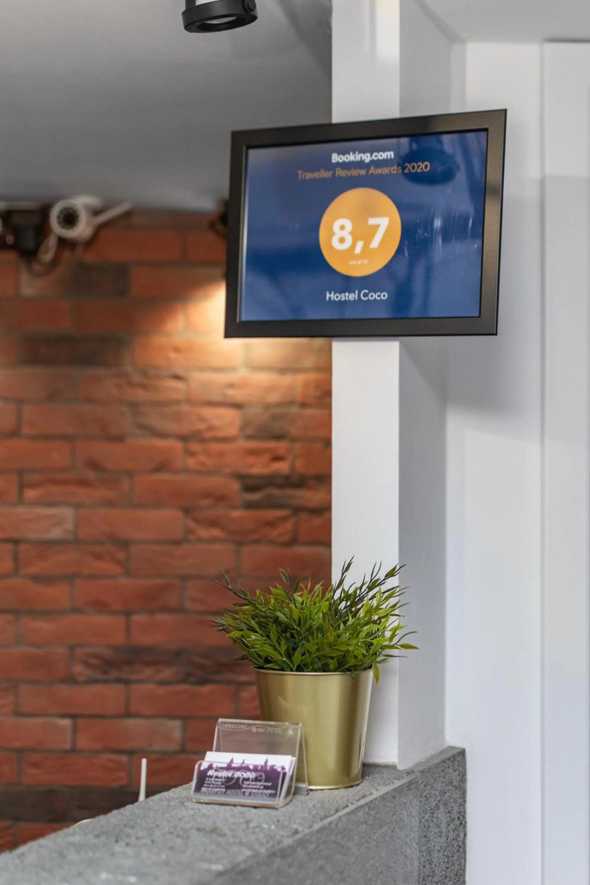 Lobby or reception in Hostel Coco